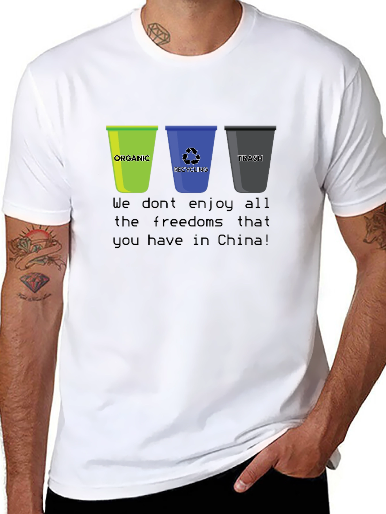 Funny China Freedom T-Shirt