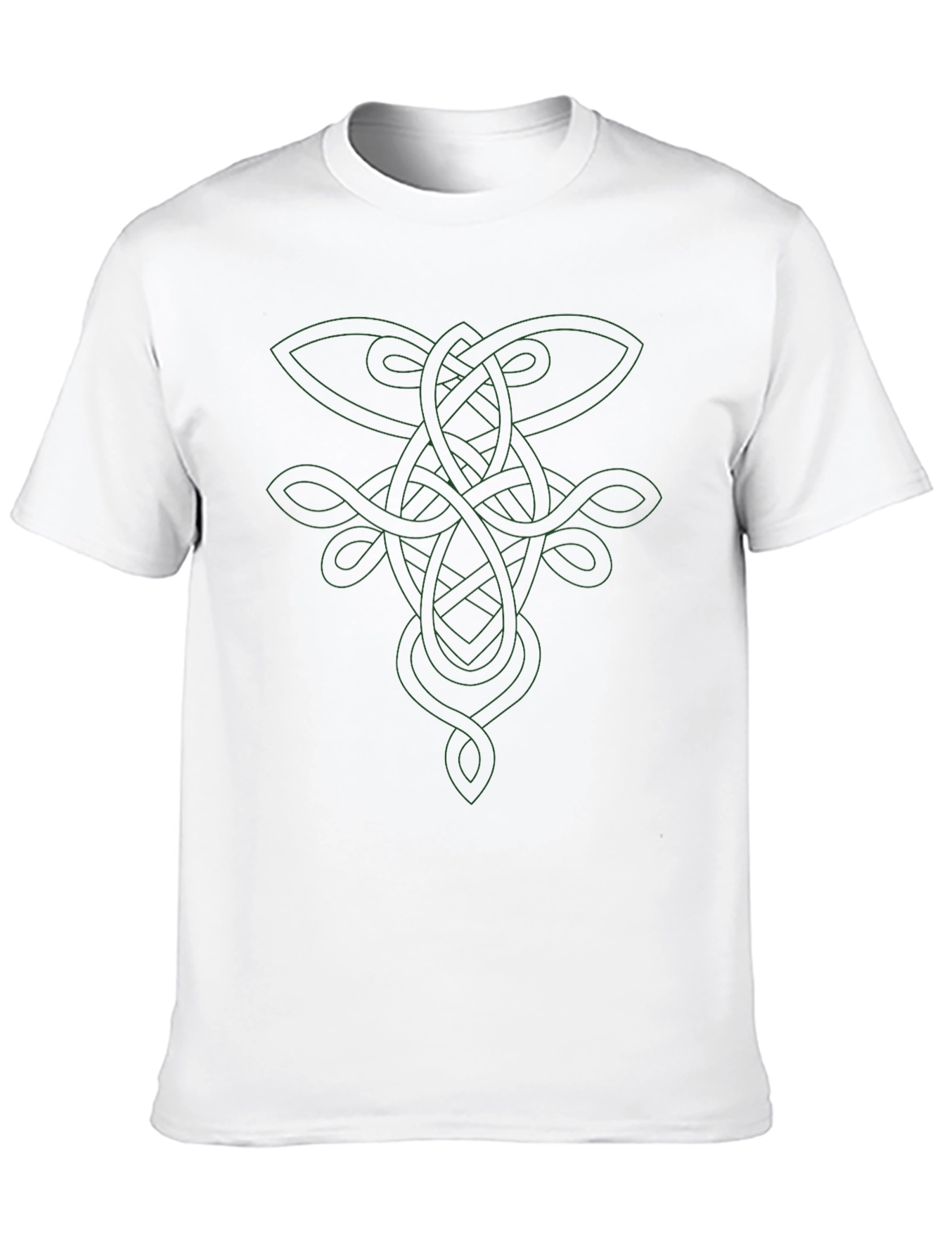 Celtic Knot Design Black T-Shirt