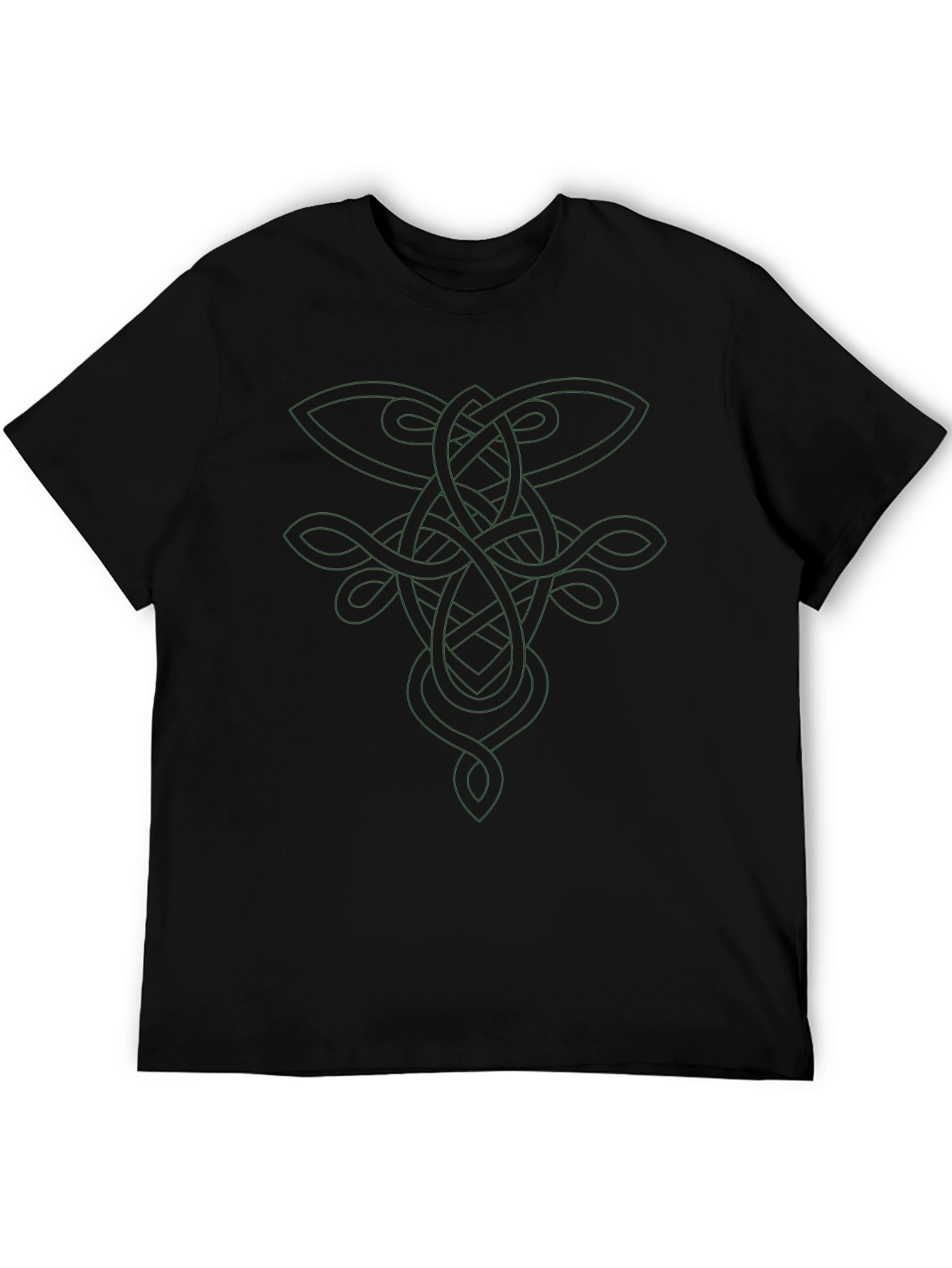 Celtic Knot Design Black T-Shirt
