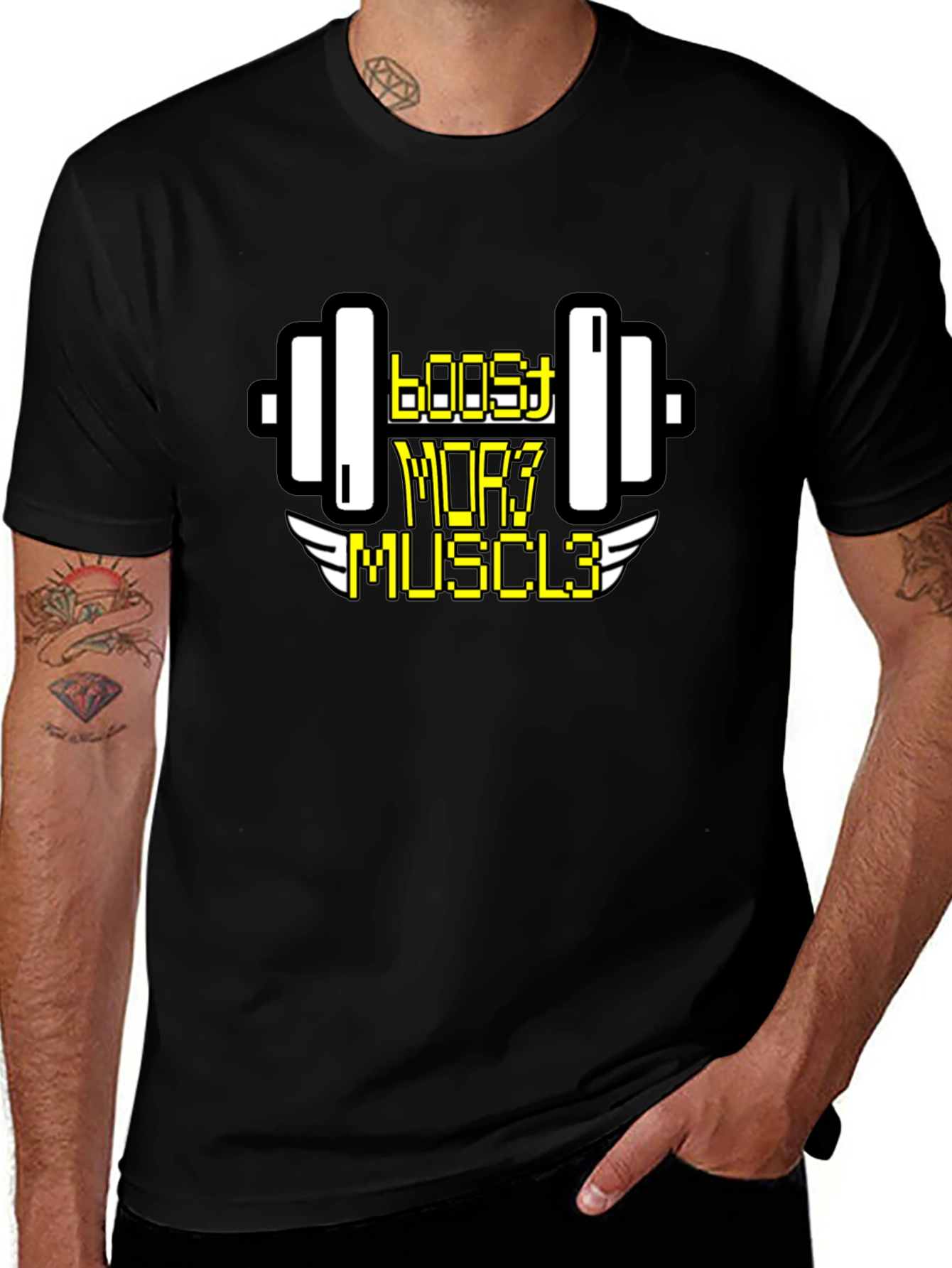 Boost More Muscle Graphic T-Shirt