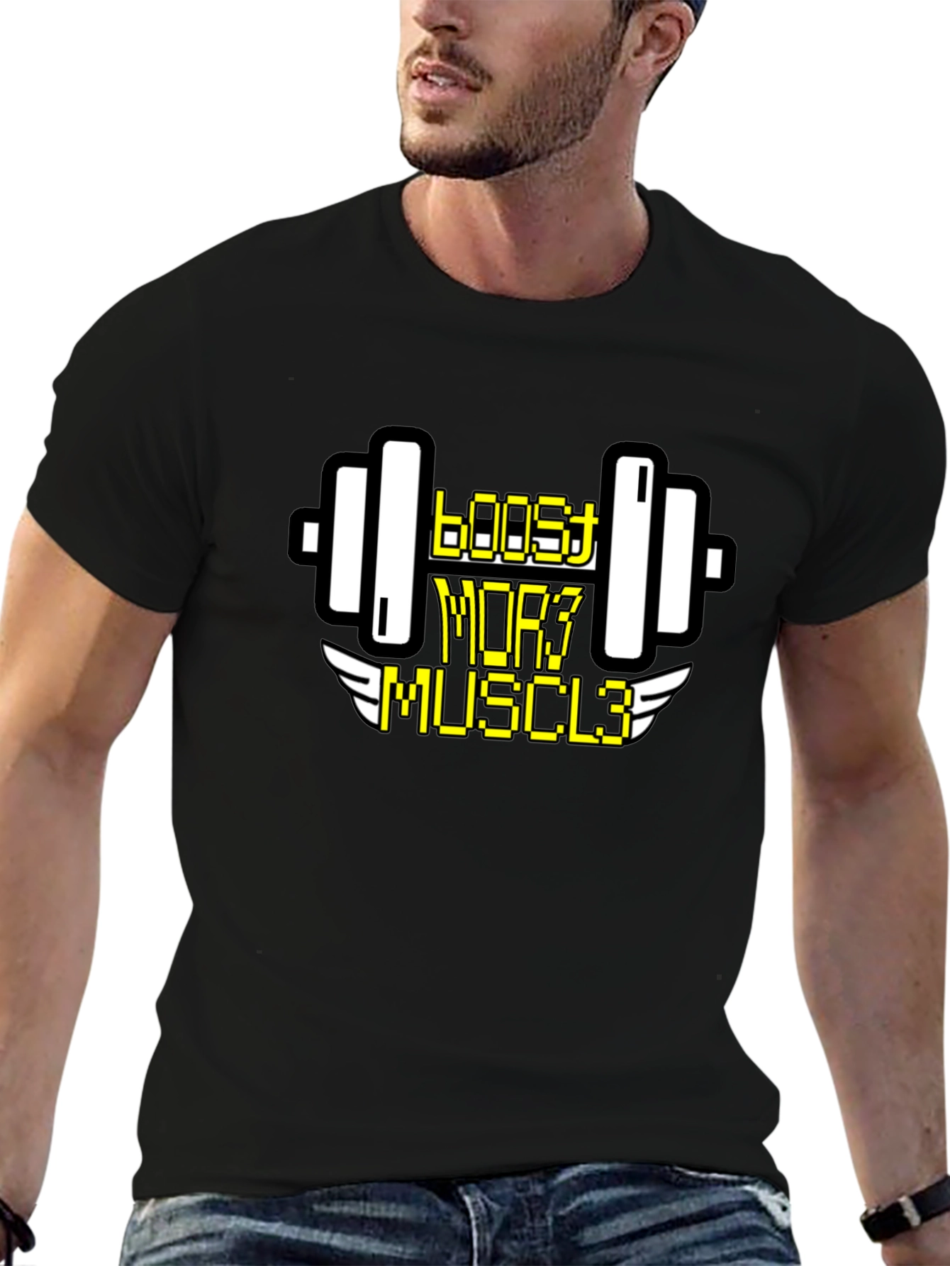 Boost More Muscle Graphic T-Shirt