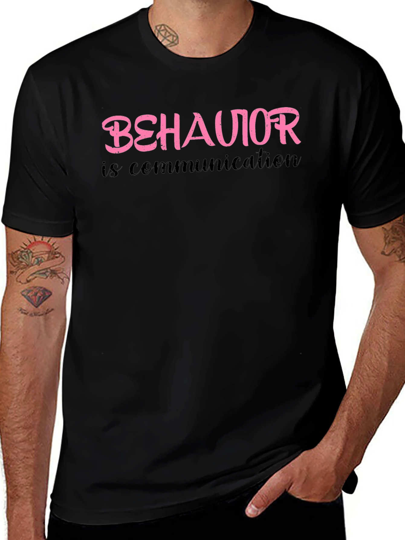 Behavior is Communication Graphic Tee