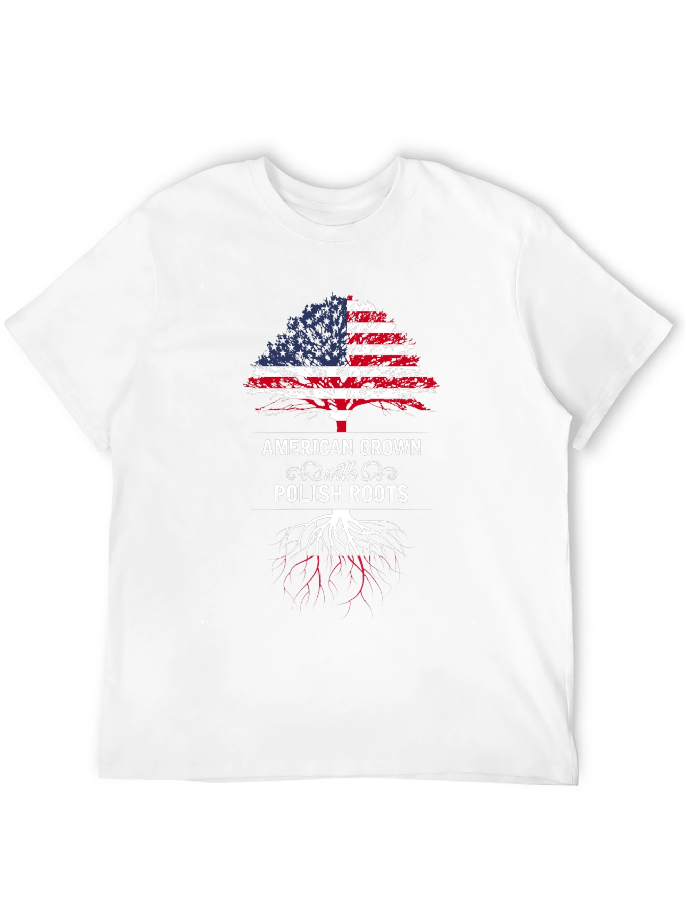American Grown with Polish Roots T-Shirt