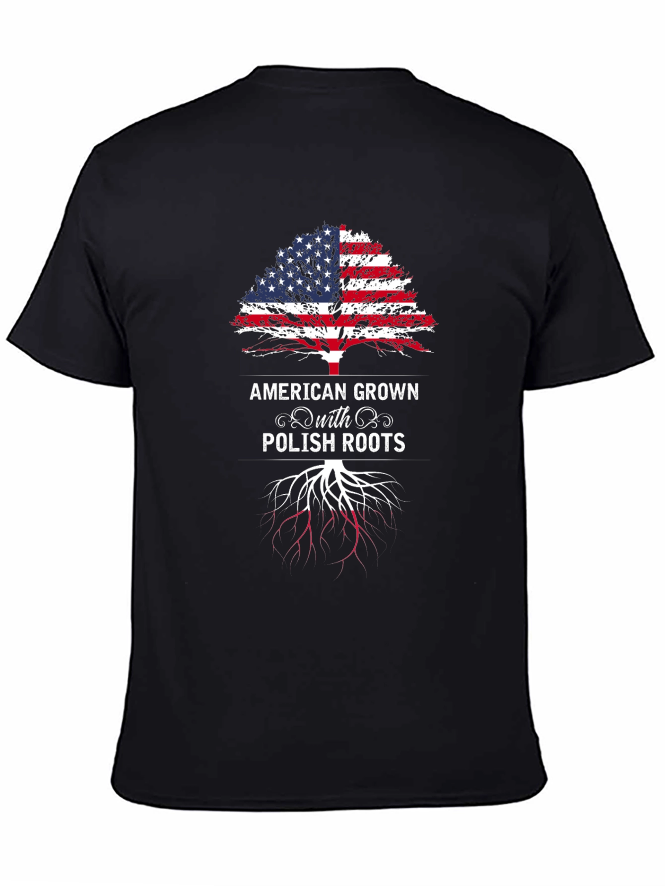 American Grown with Polish Roots T-Shirt