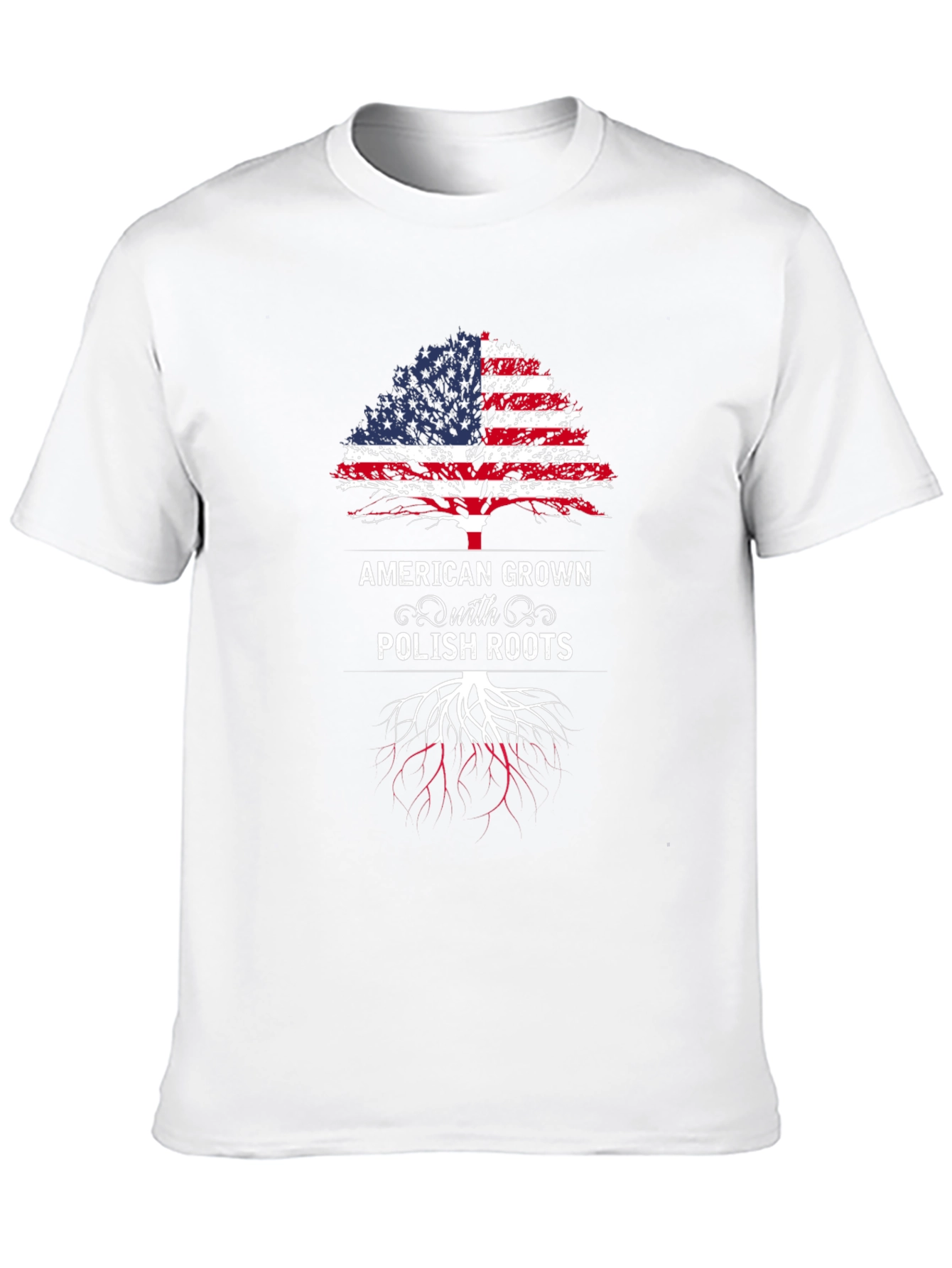 American Grown with Polish Roots T-Shirt