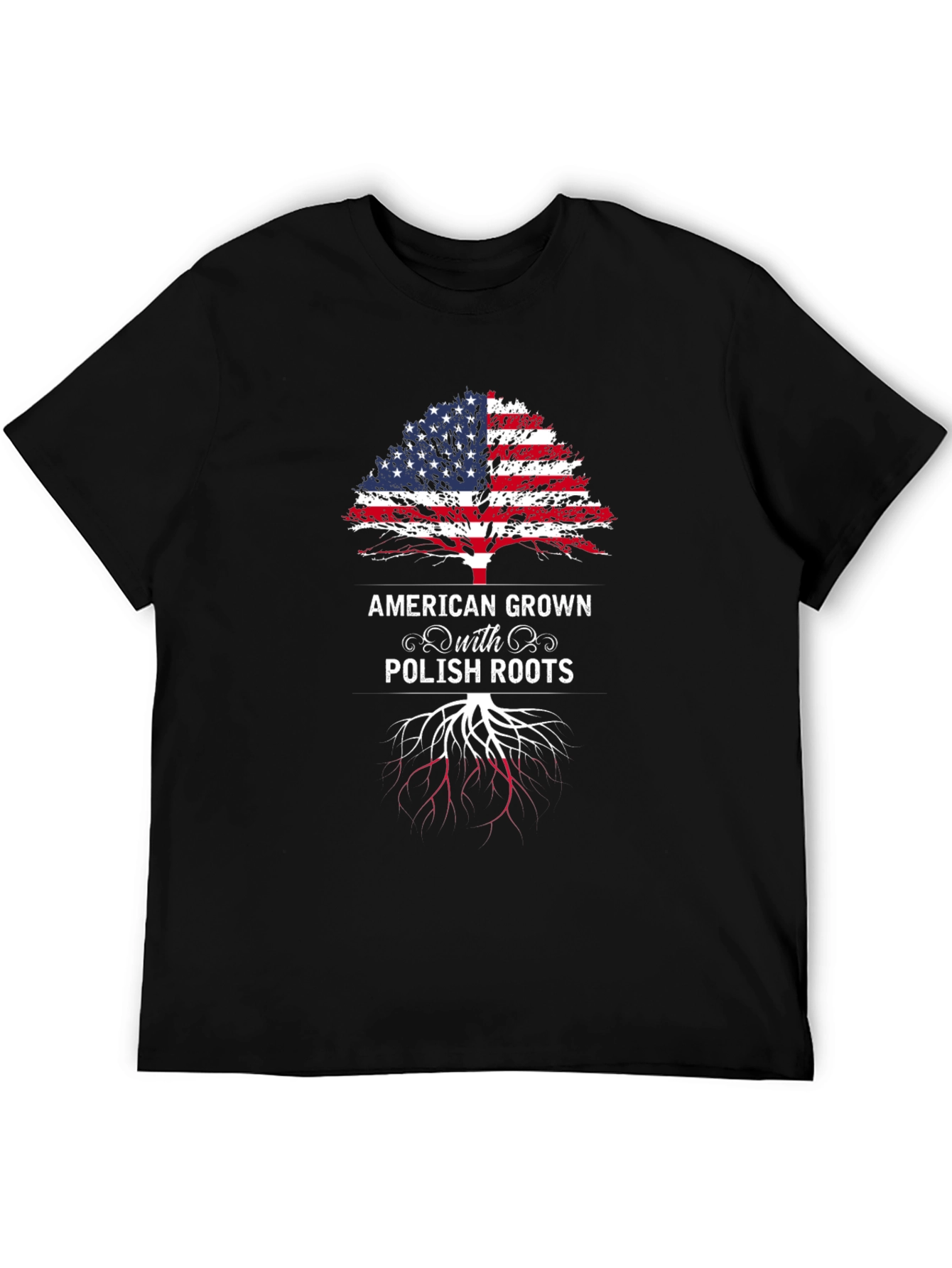 American Grown with Polish Roots T-Shirt