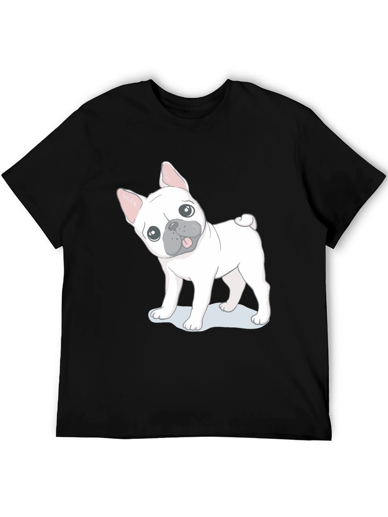 French Bulldog Graphic Tee - Black