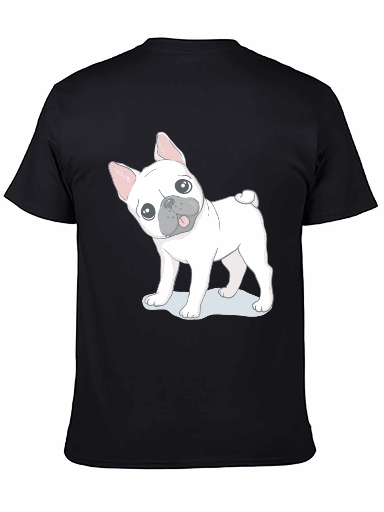 French Bulldog Graphic Tee - Black