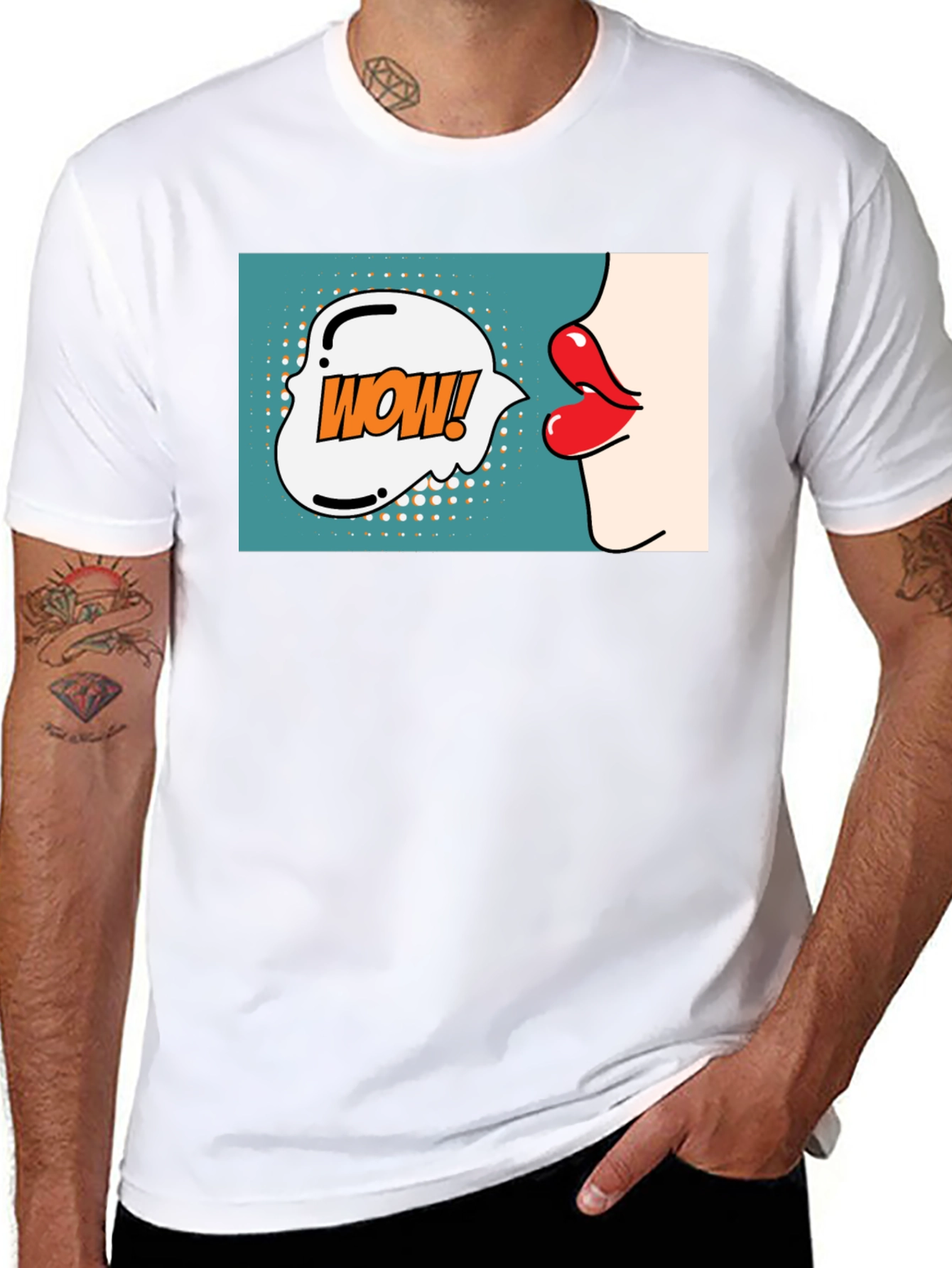 WOW! Graphic Tee - Pop Art T-Shirt