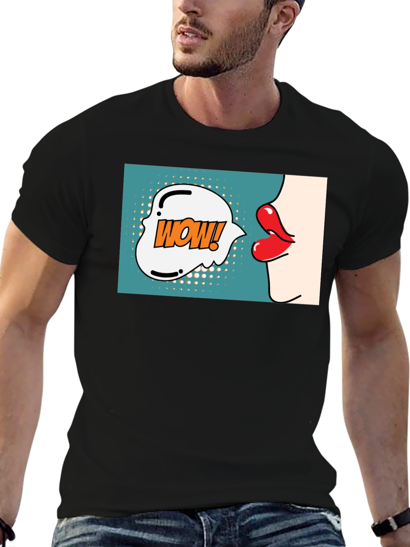 WOW! Graphic Tee - Pop Art T-Shirt