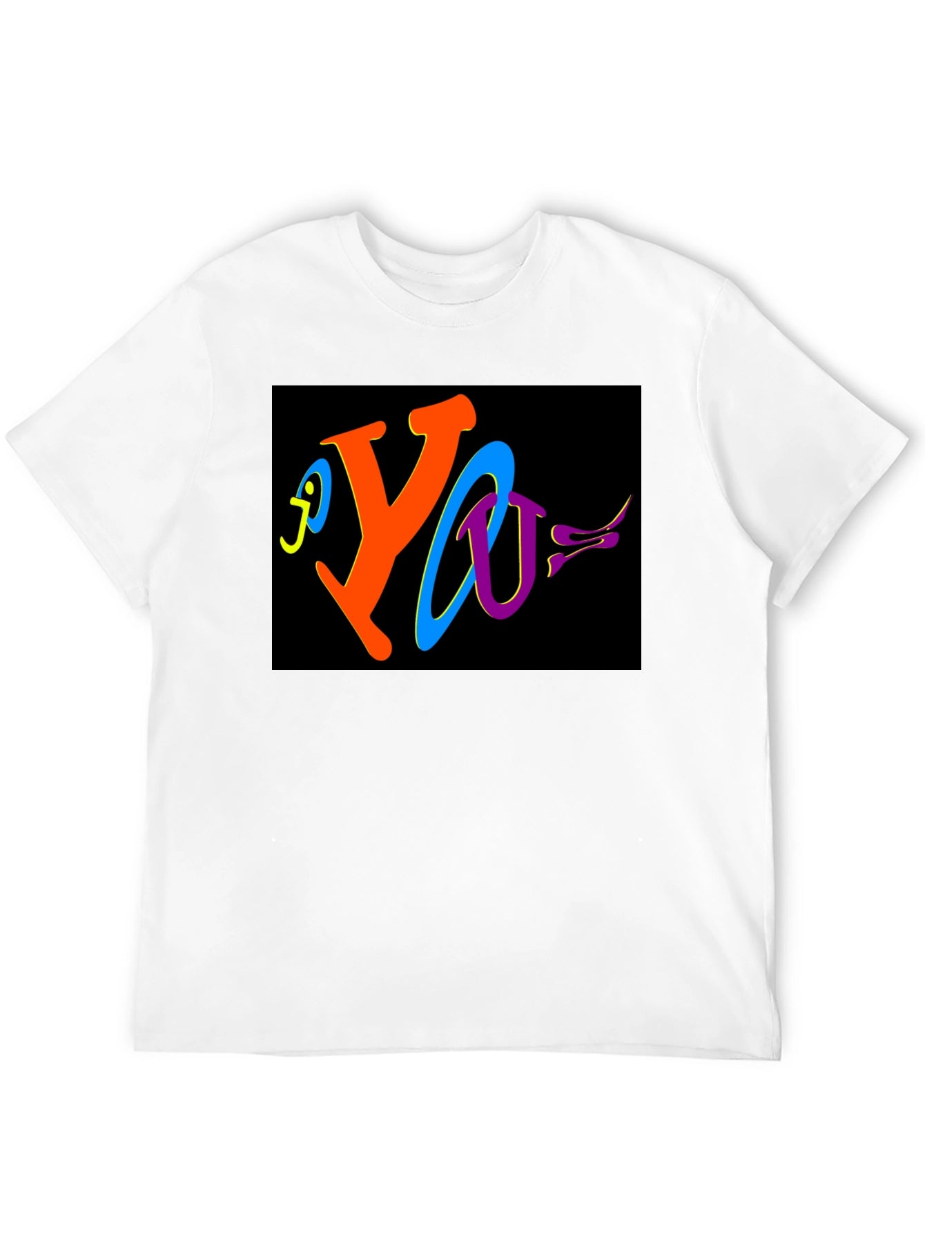 Colorful Abstract Graphic T-Shirt