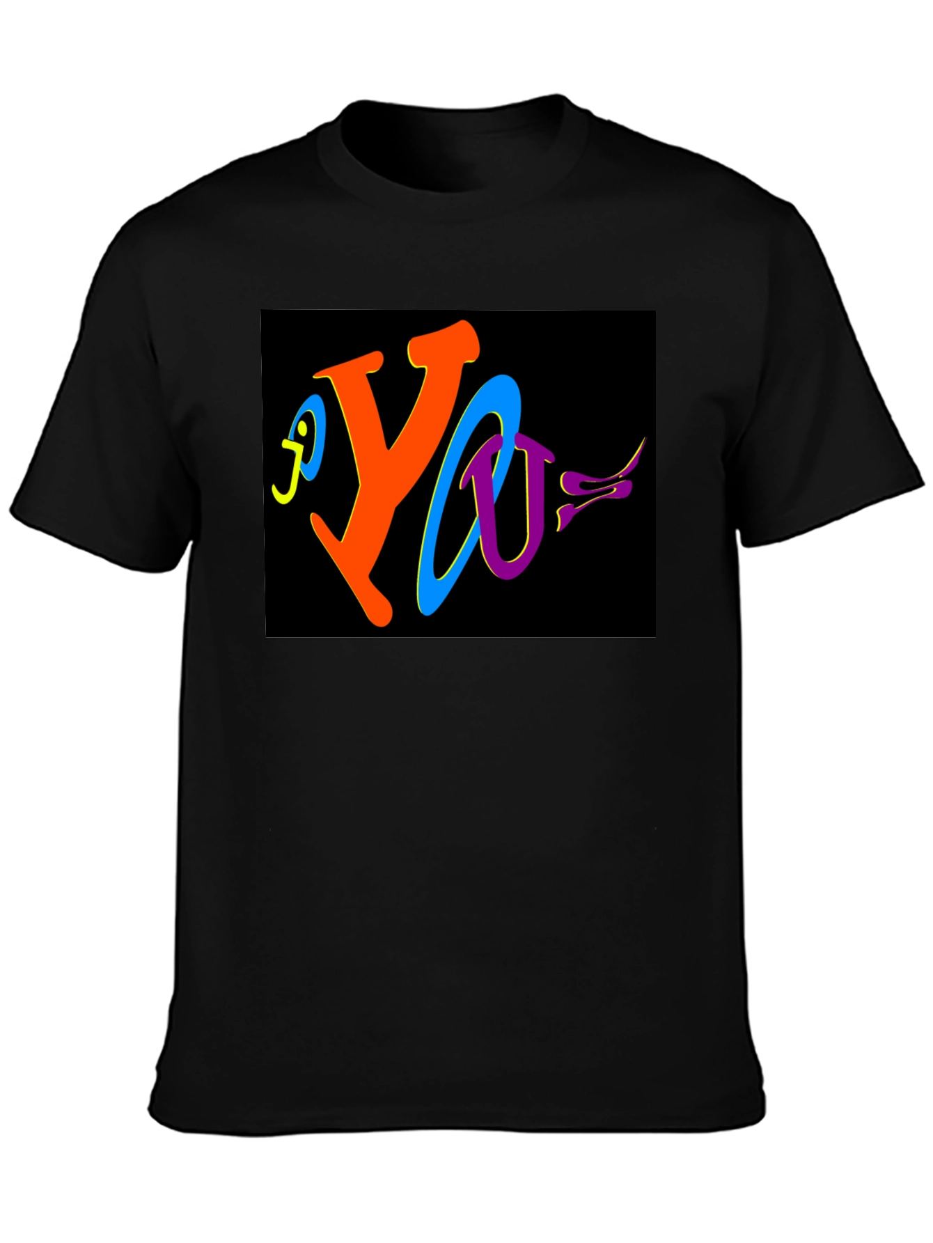 Colorful Abstract Graphic T-Shirt