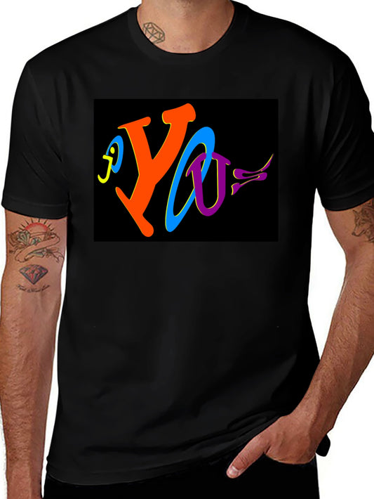 Colorful Abstract Graphic T-Shirt