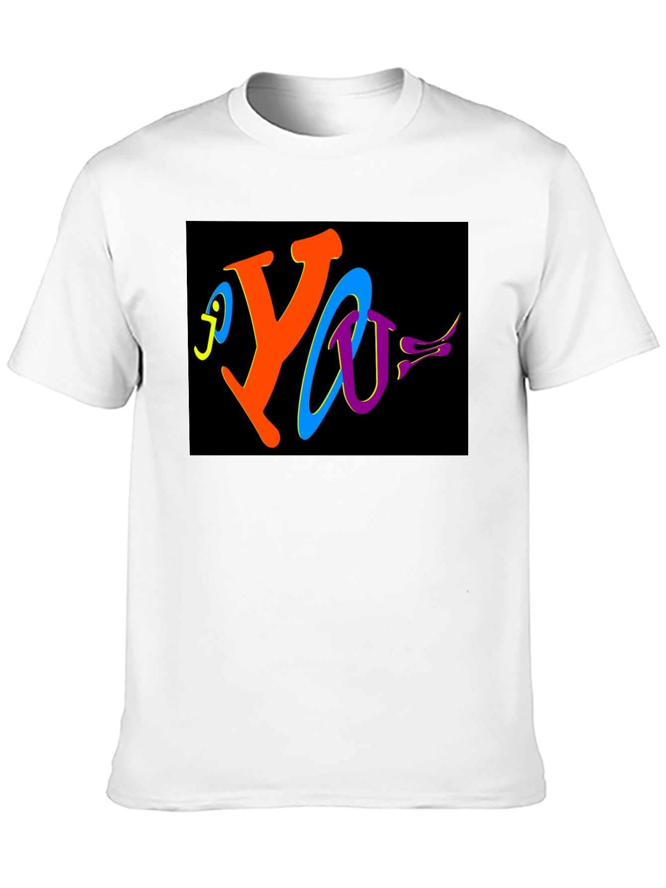 Colorful Abstract Graphic T-Shirt