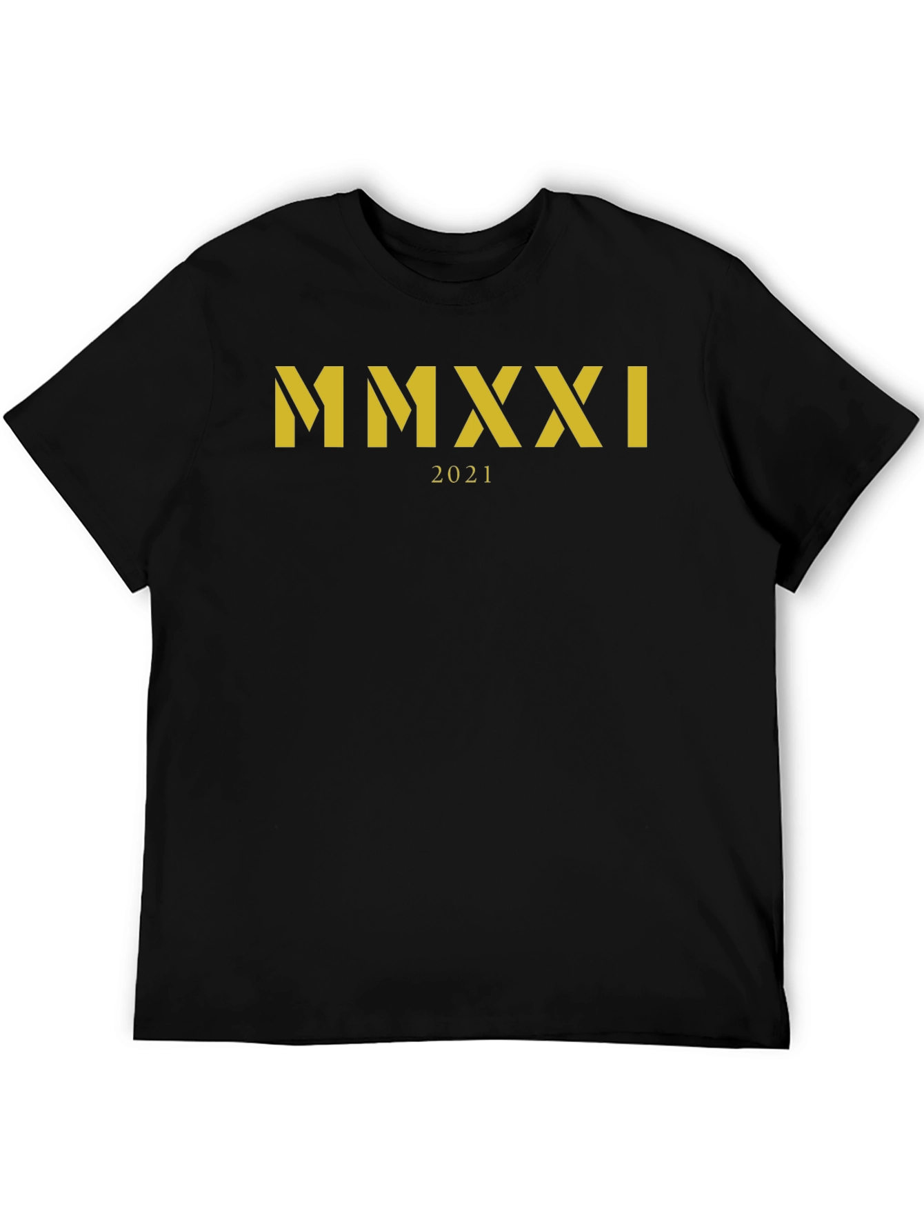 MMXXI 2021 T-Shirt Roman Numeral Graphic Tee
