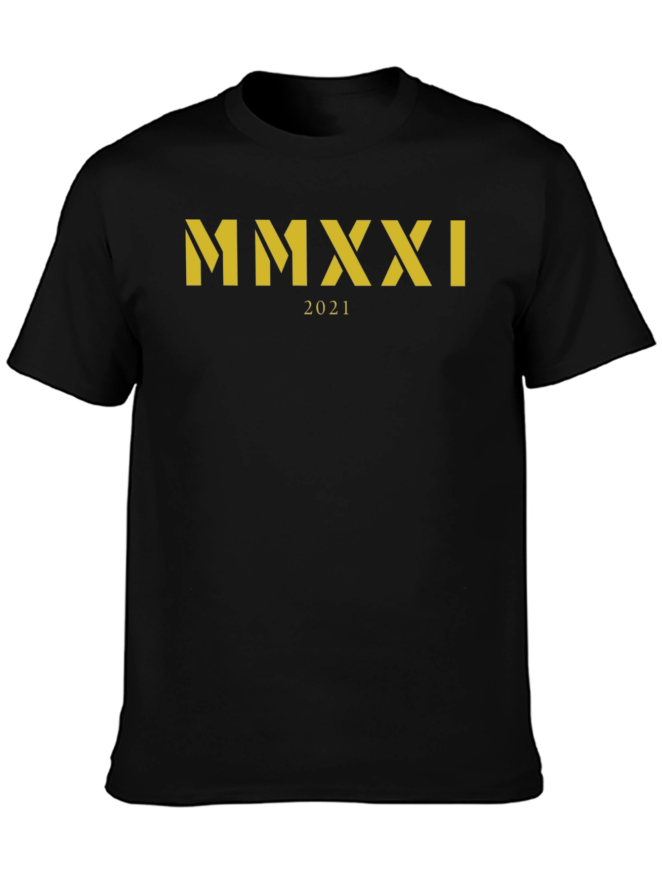 MMXXI 2021 T-Shirt Roman Numeral Graphic Tee