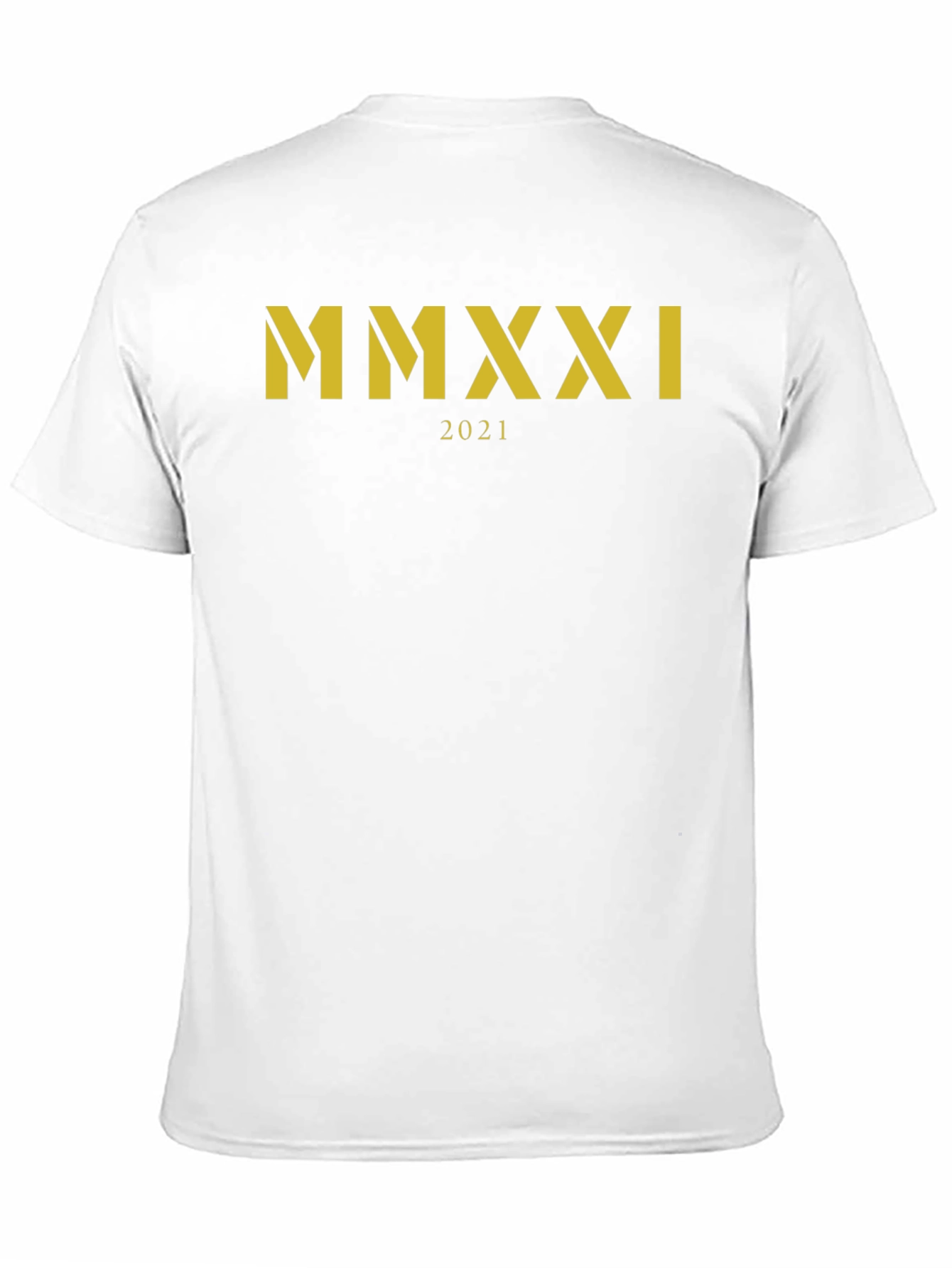 MMXXI 2021 T-Shirt Roman Numeral Graphic Tee