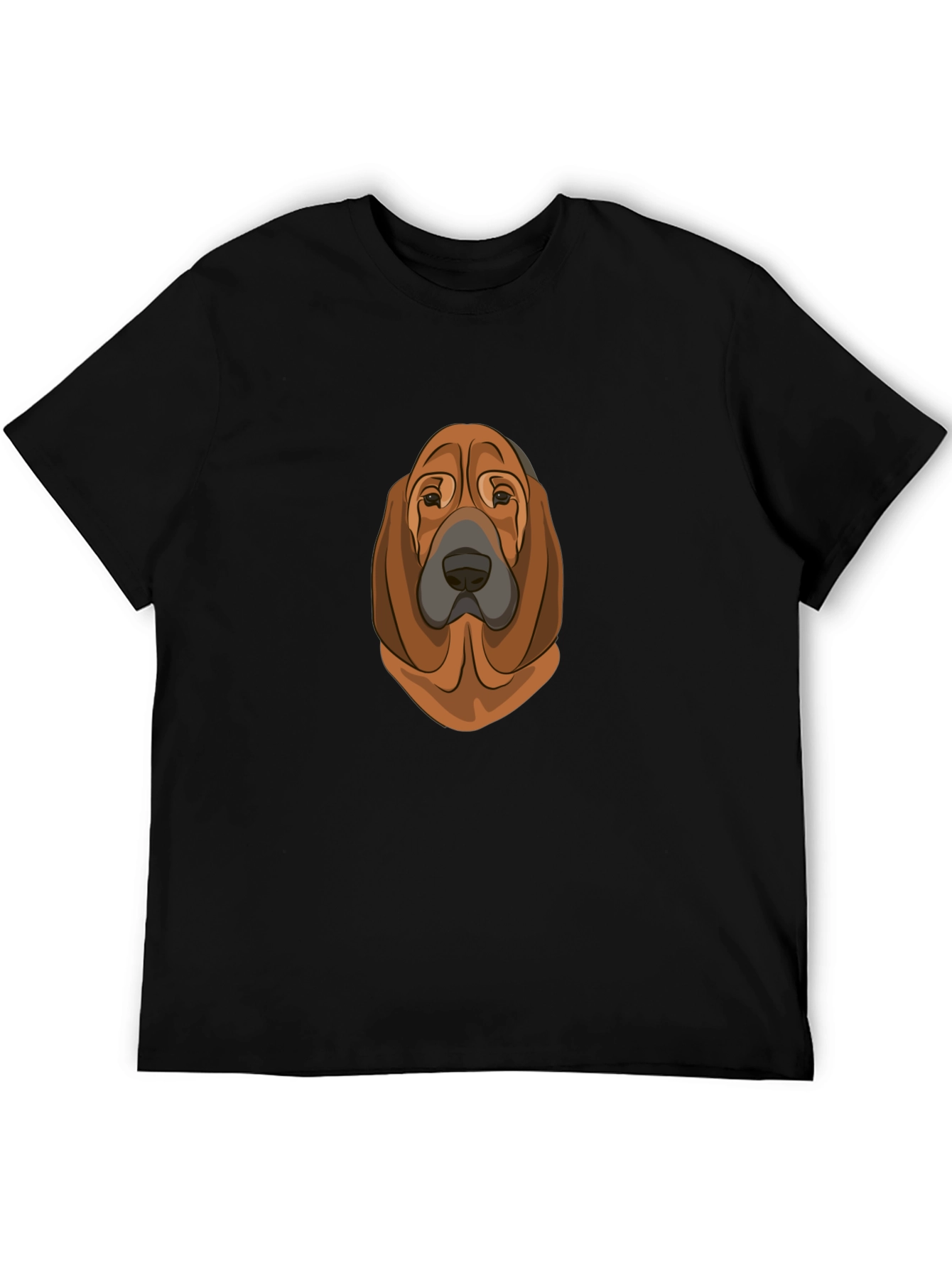 Dog Breed Graphic T-Shirt - Black