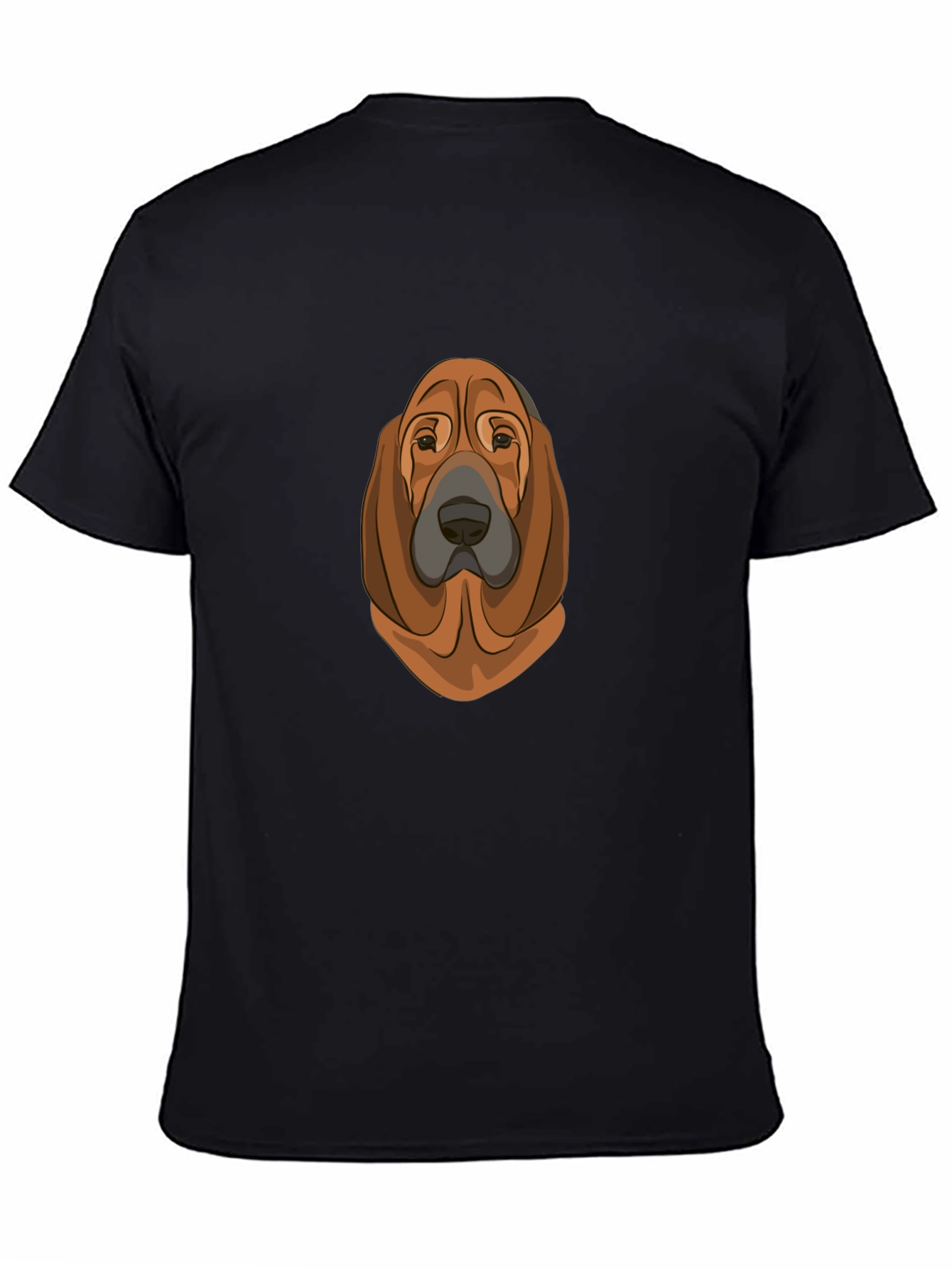Dog Breed Graphic T-Shirt - Black