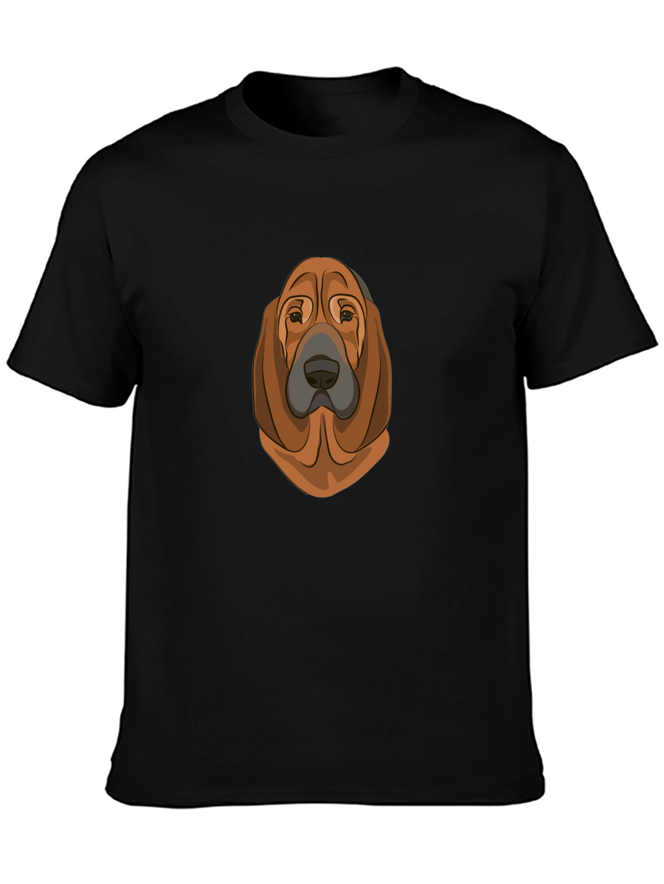 Dog Breed Graphic T-Shirt - Black