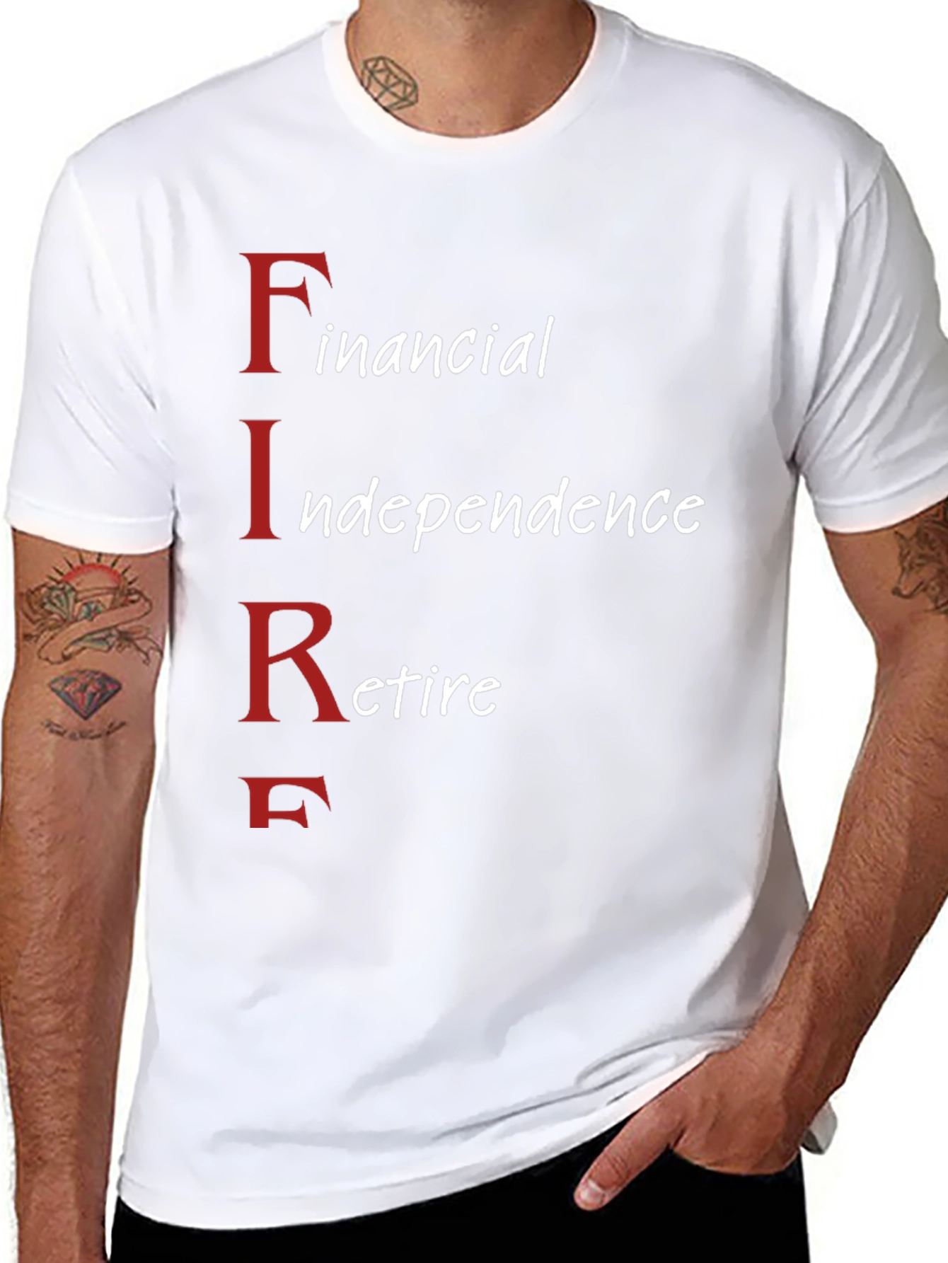 FIRE Movement T-Shirt: Financial Independence Retire Early