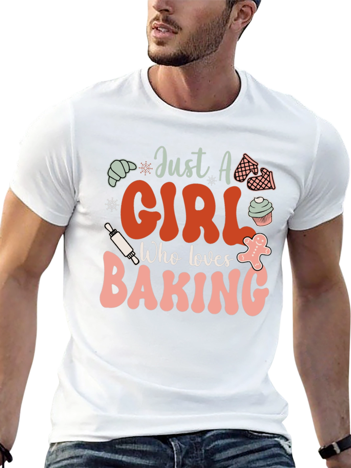 Just A Girl Who Loves Baking T-Shirt