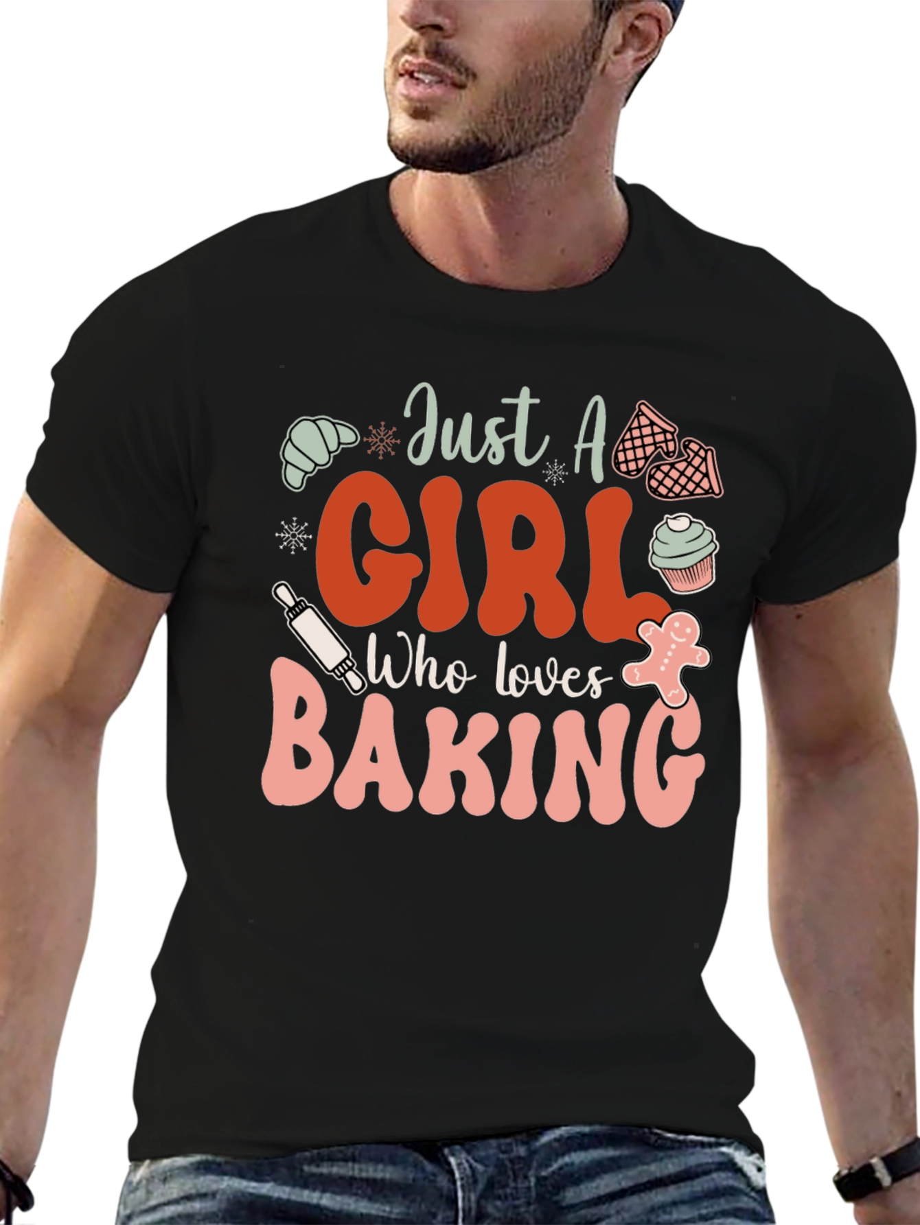 Just A Girl Who Loves Baking T-Shirt