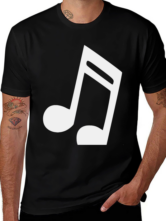 Musical Note Graphic T-Shirt