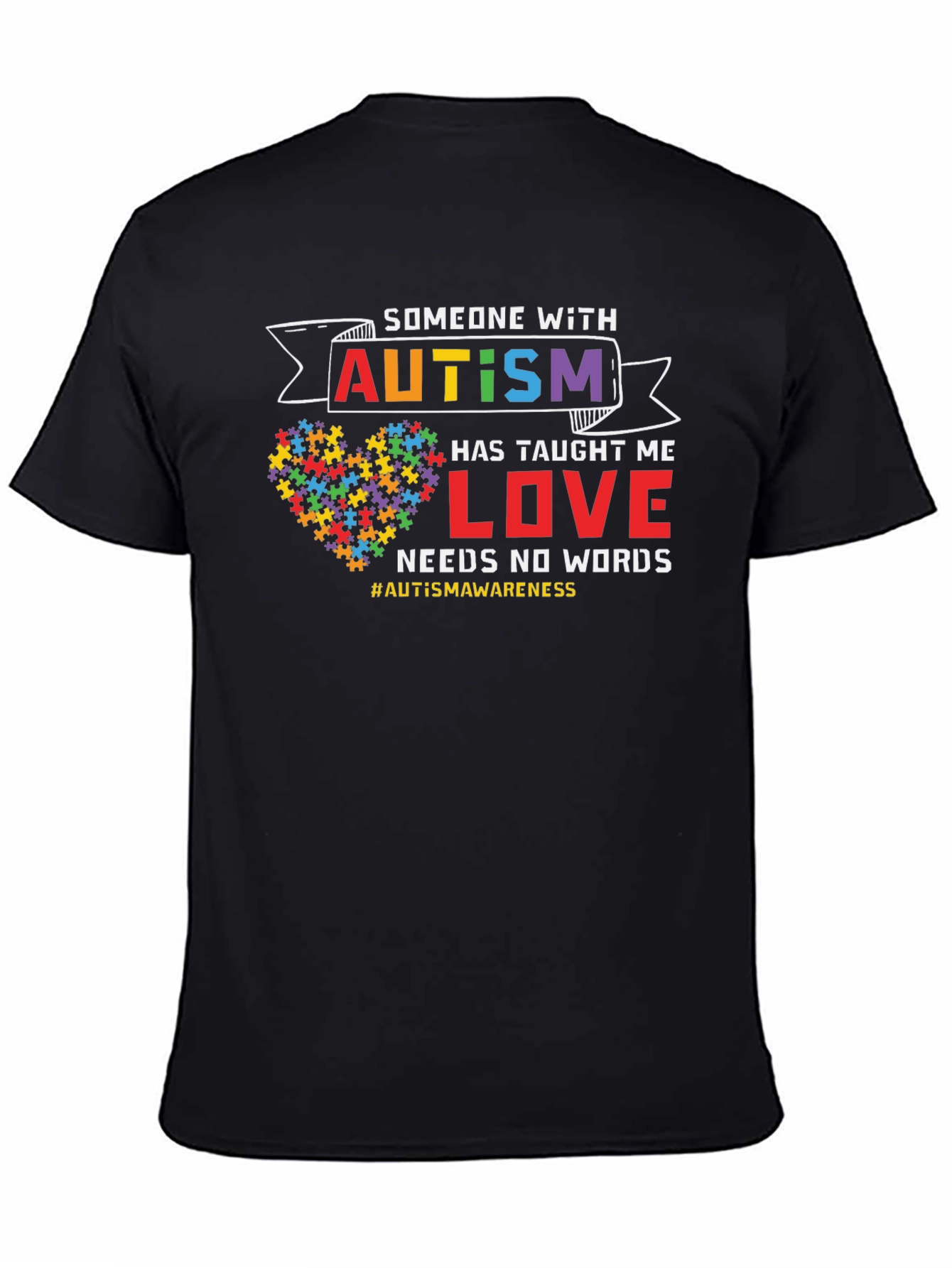 Autism Awareness Love Graphic T-Shirt