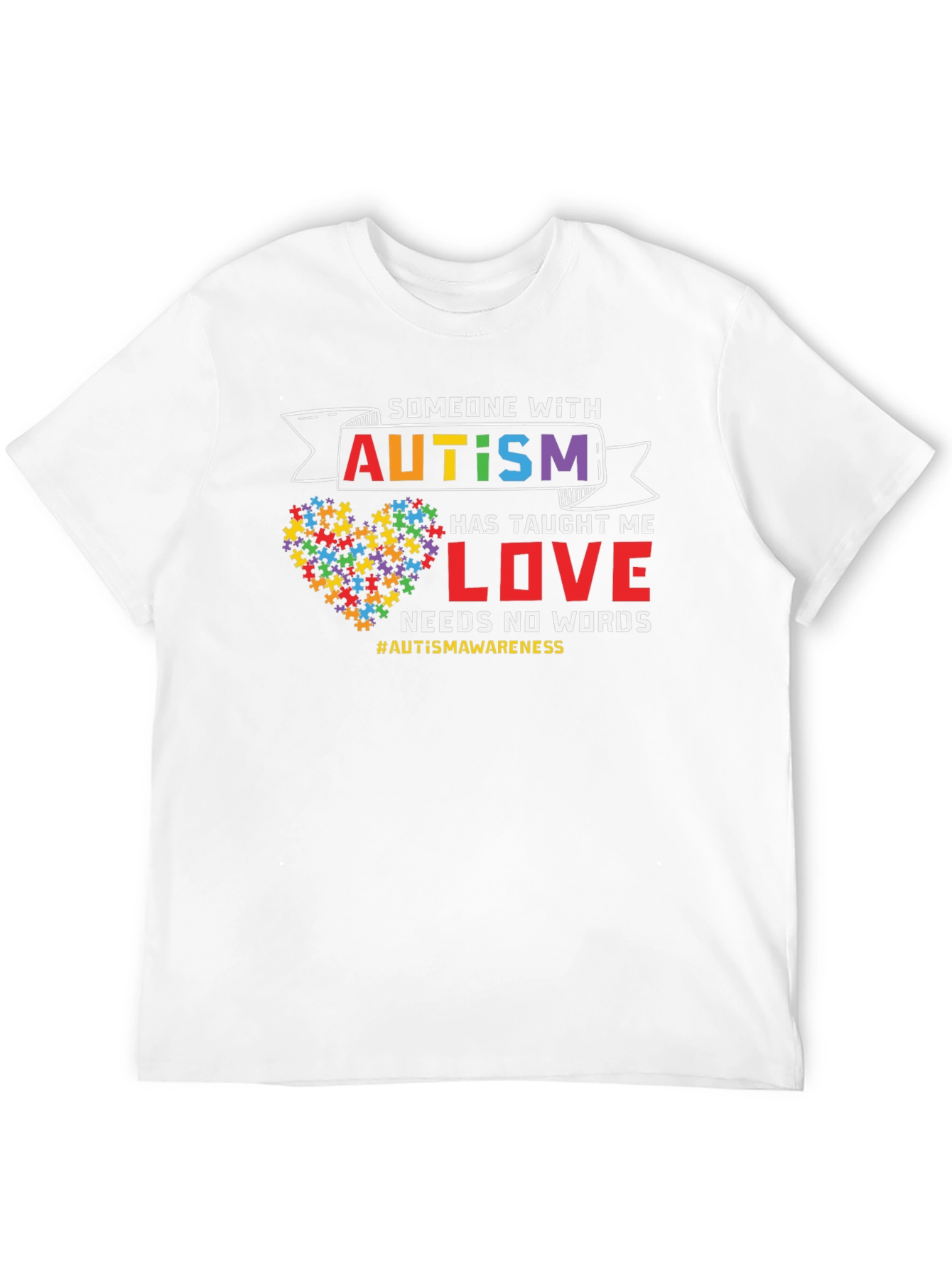 Autism Awareness Love Graphic T-Shirt
