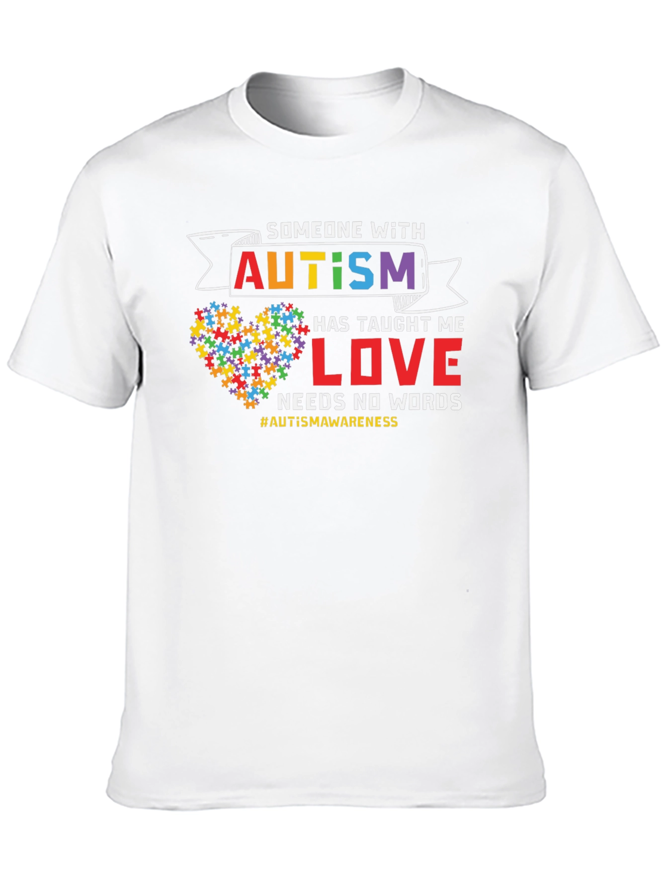 Autism Awareness Love Graphic T-Shirt