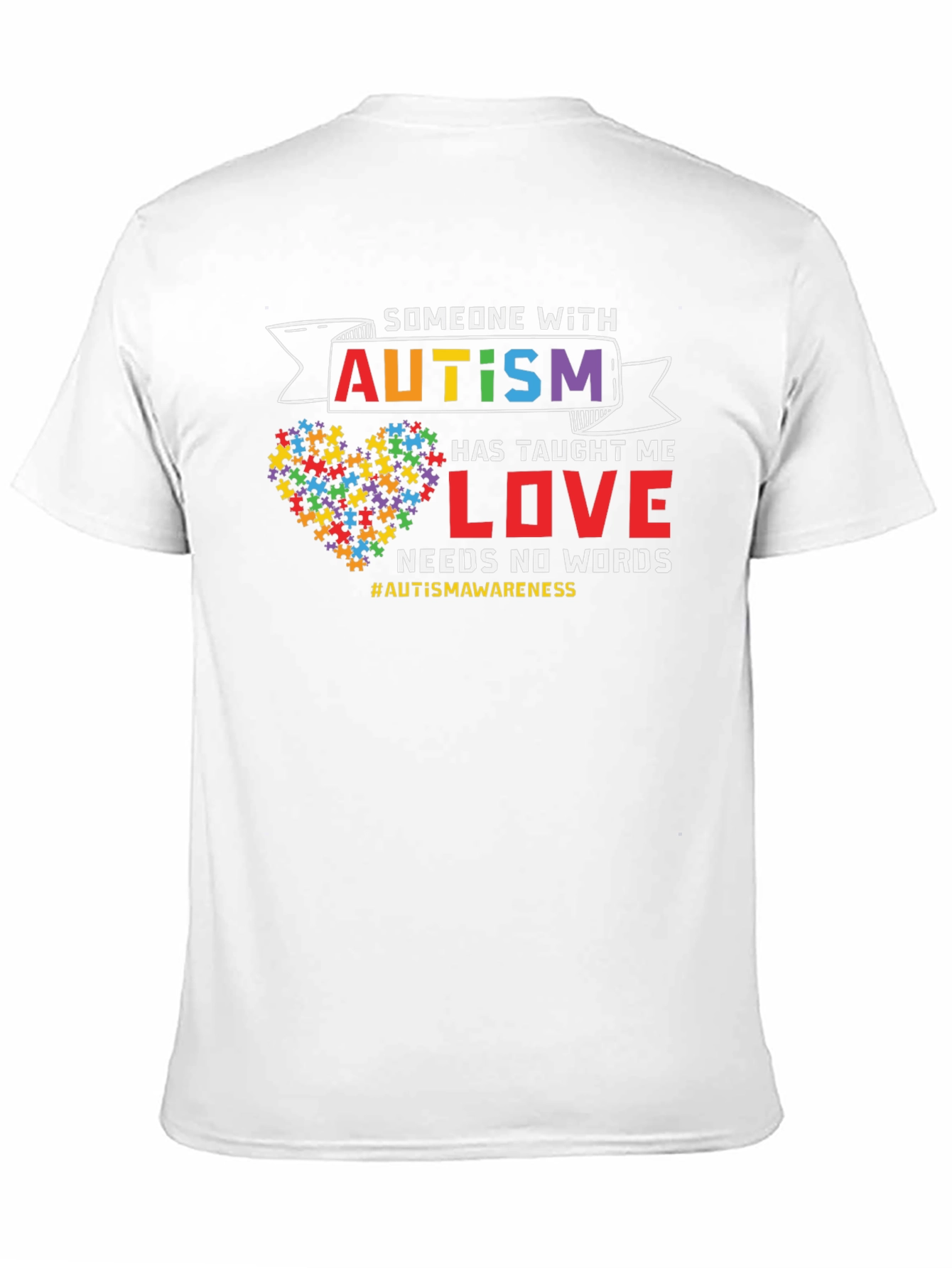 Autism Awareness Love Graphic T-Shirt