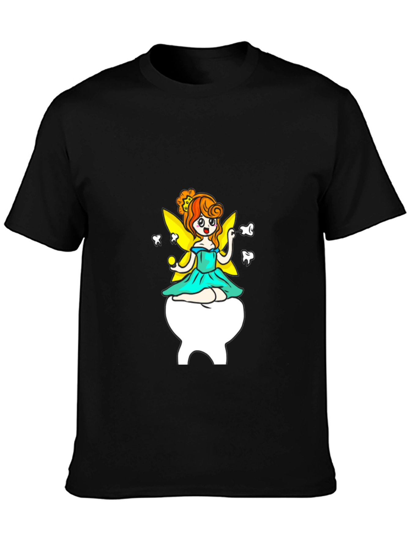Tooth Fairy Graphic Tee - Black