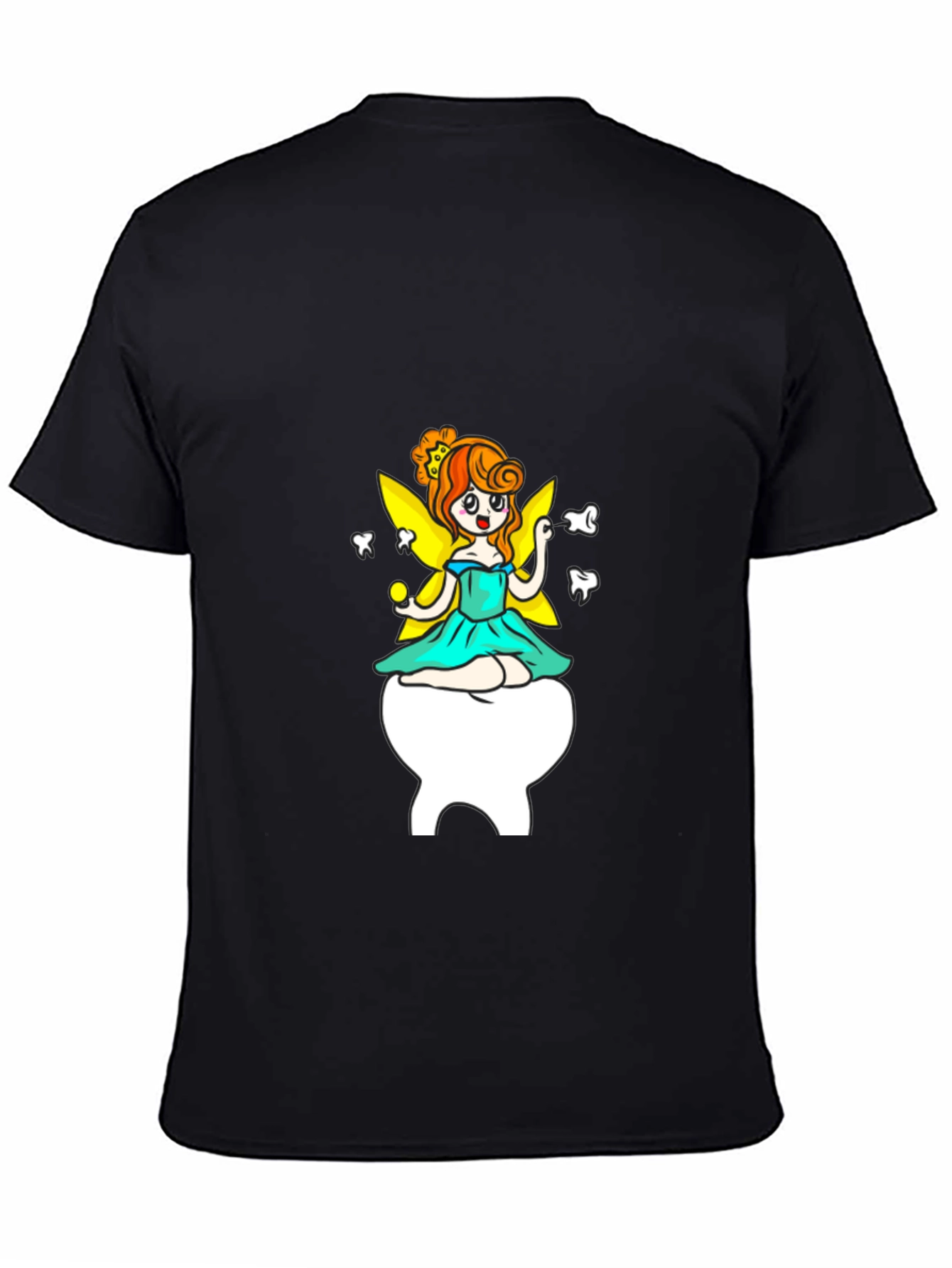Tooth Fairy Graphic Tee - Black