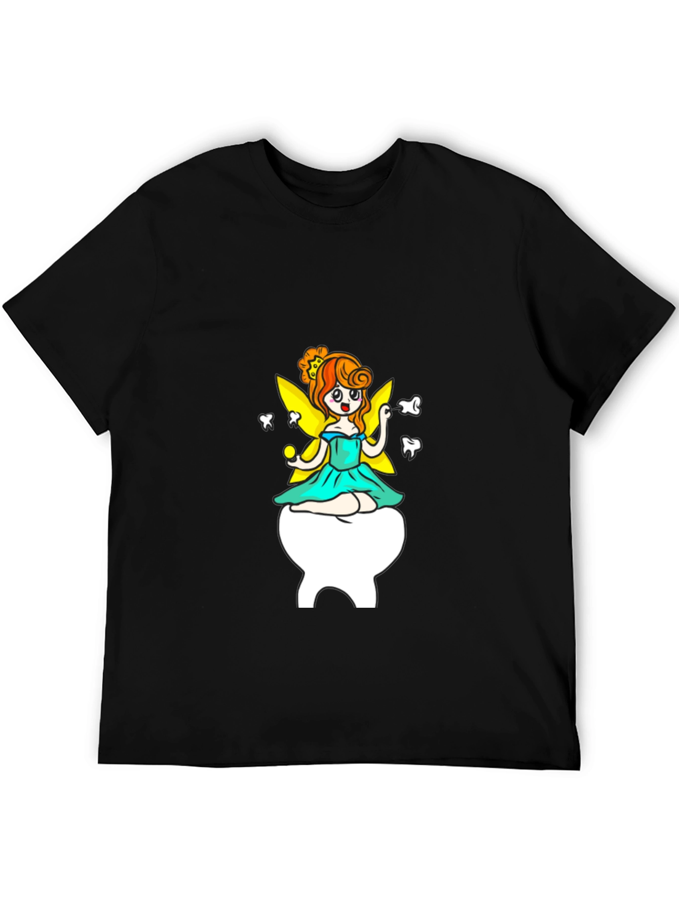 Tooth Fairy Graphic Tee - Black
