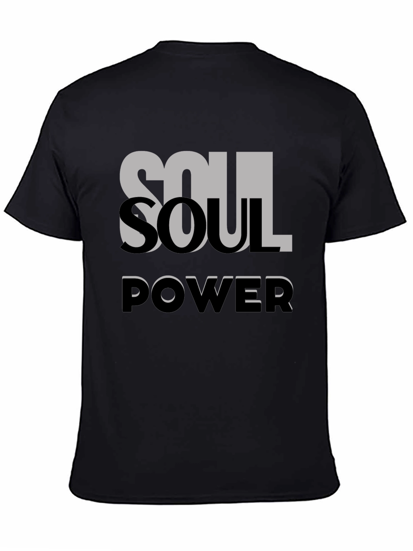 Soul Power Black T-Shirt