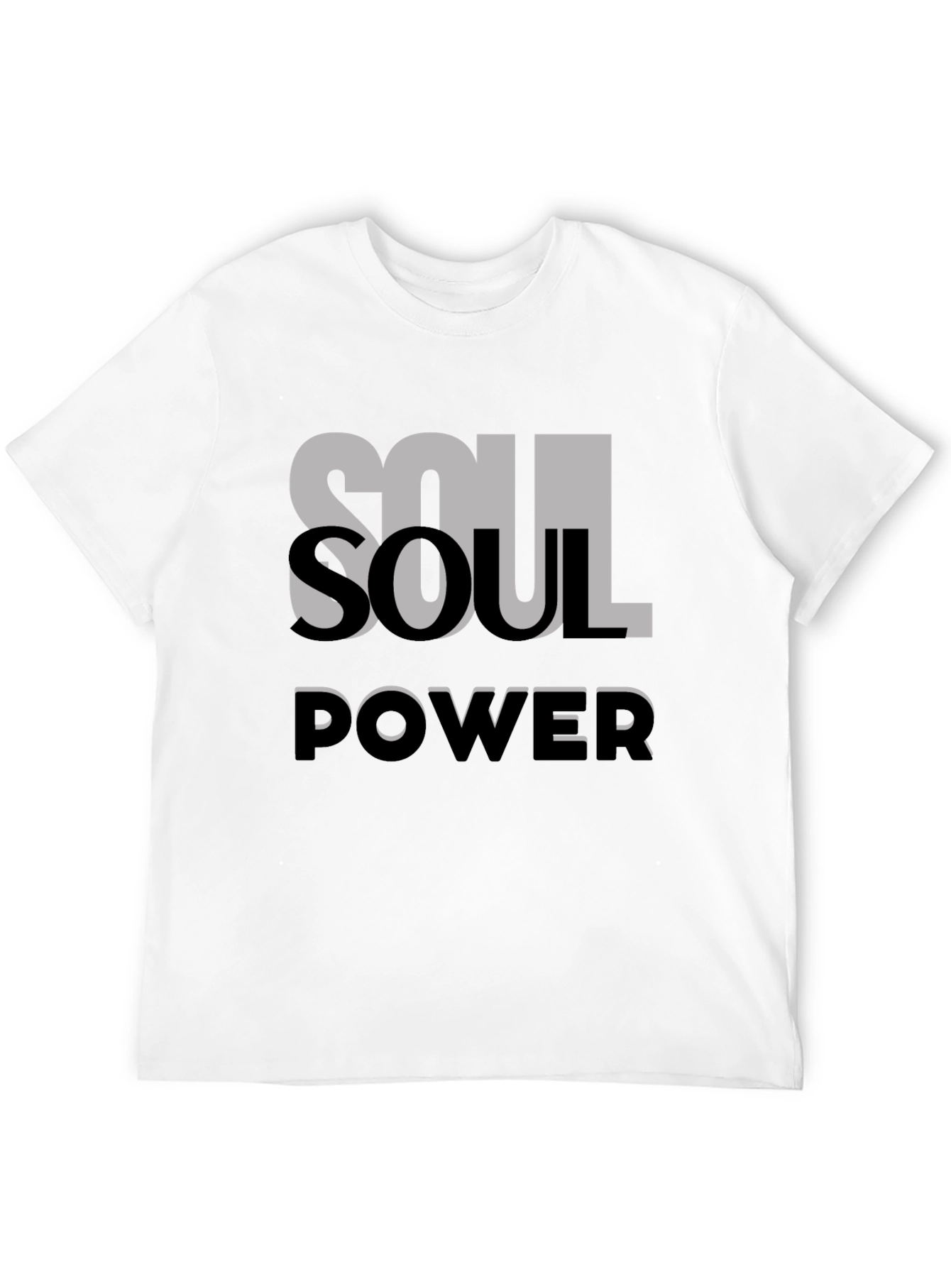 Soul Power Black T-Shirt