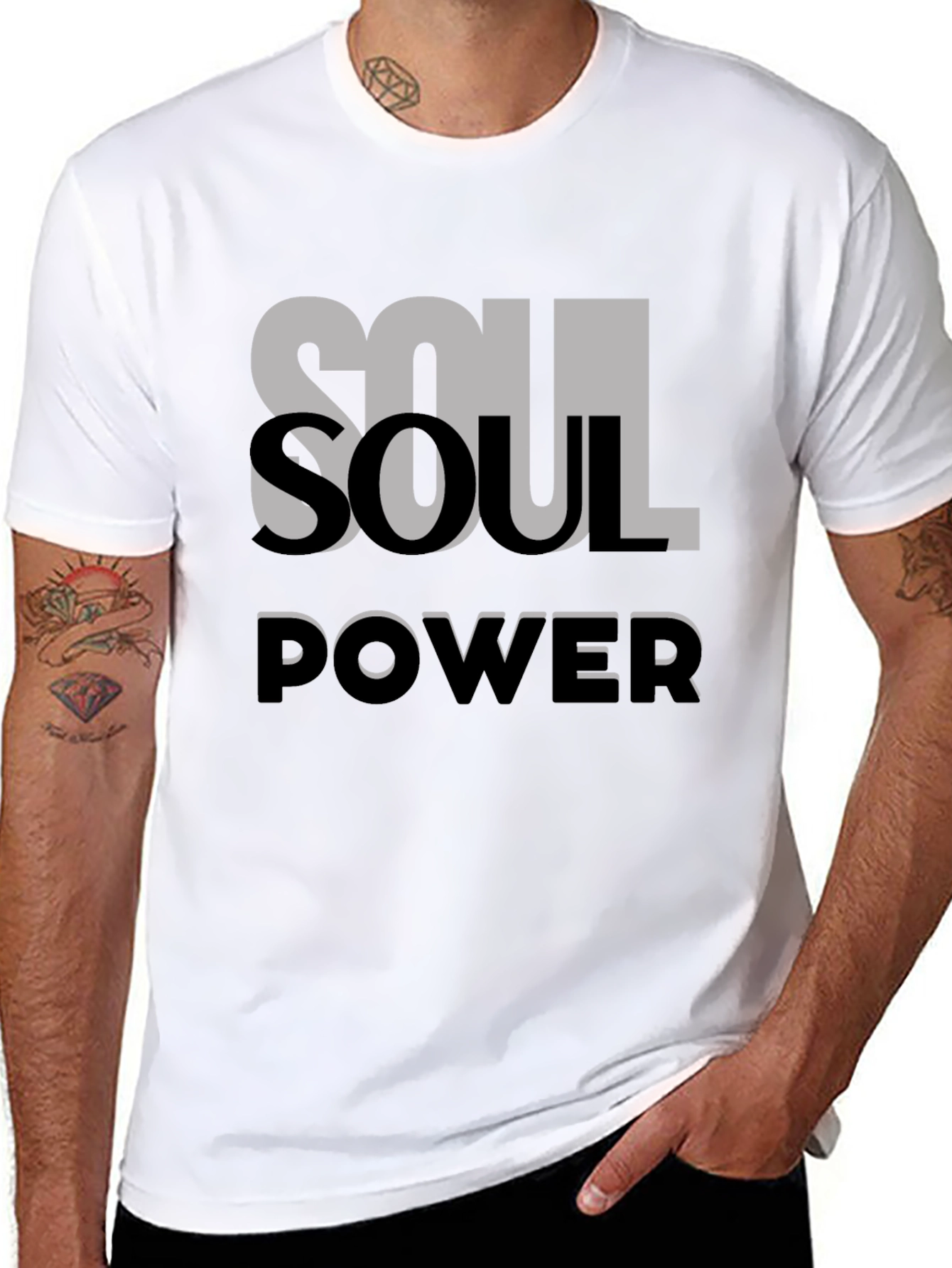 Soul Power Black T-Shirt