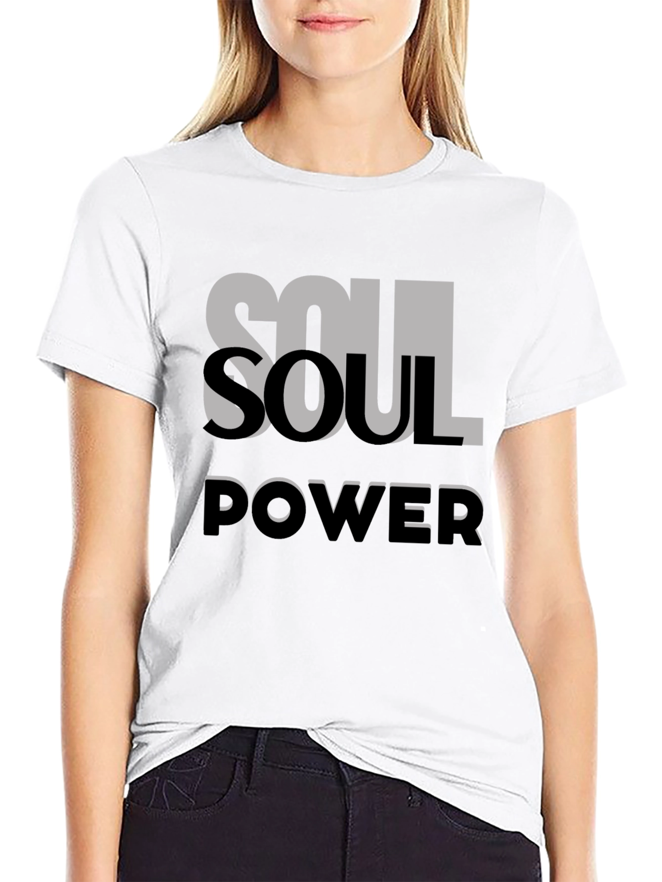 Soul Power Black T-Shirt