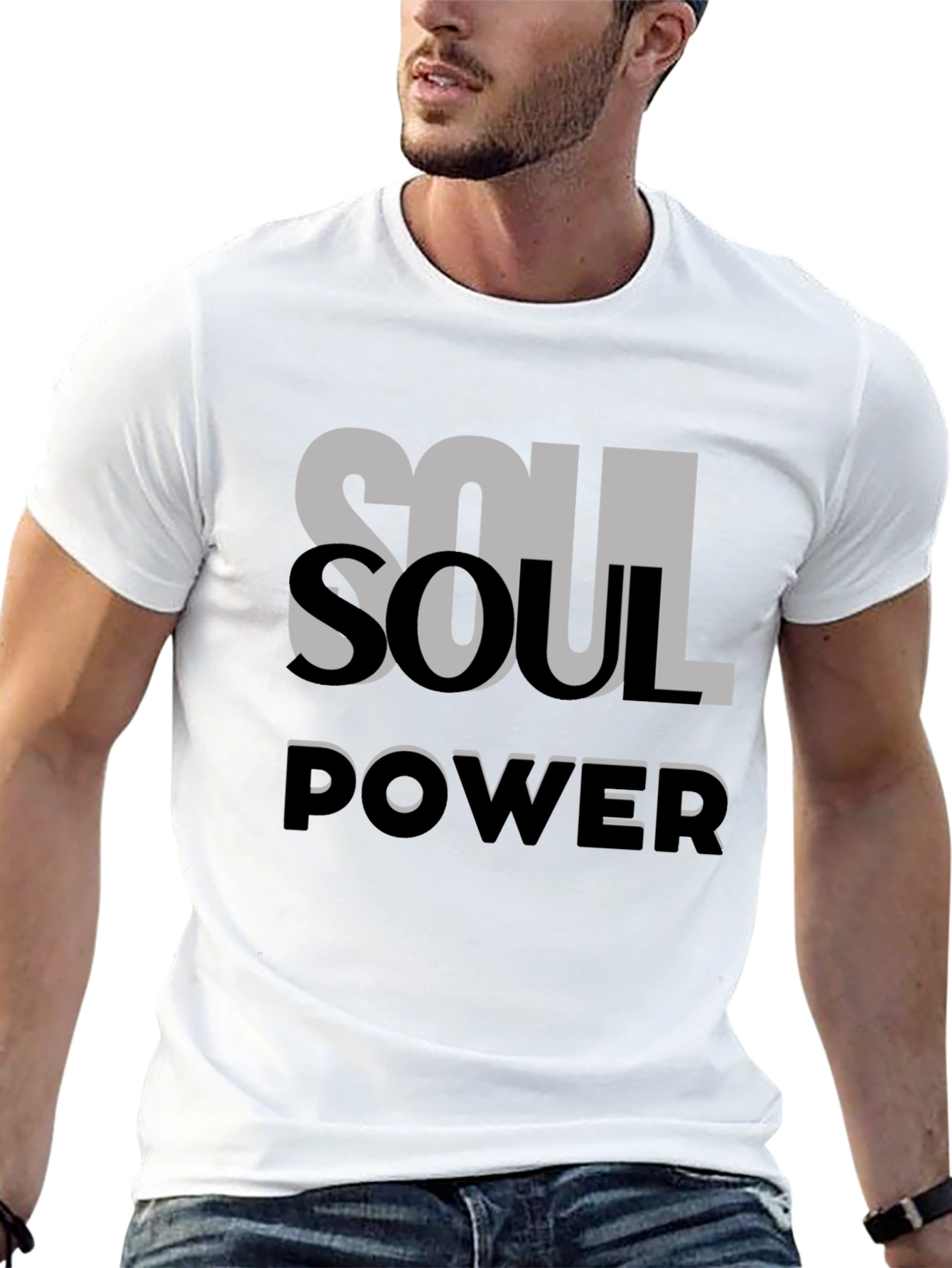 Soul Power Black T-Shirt