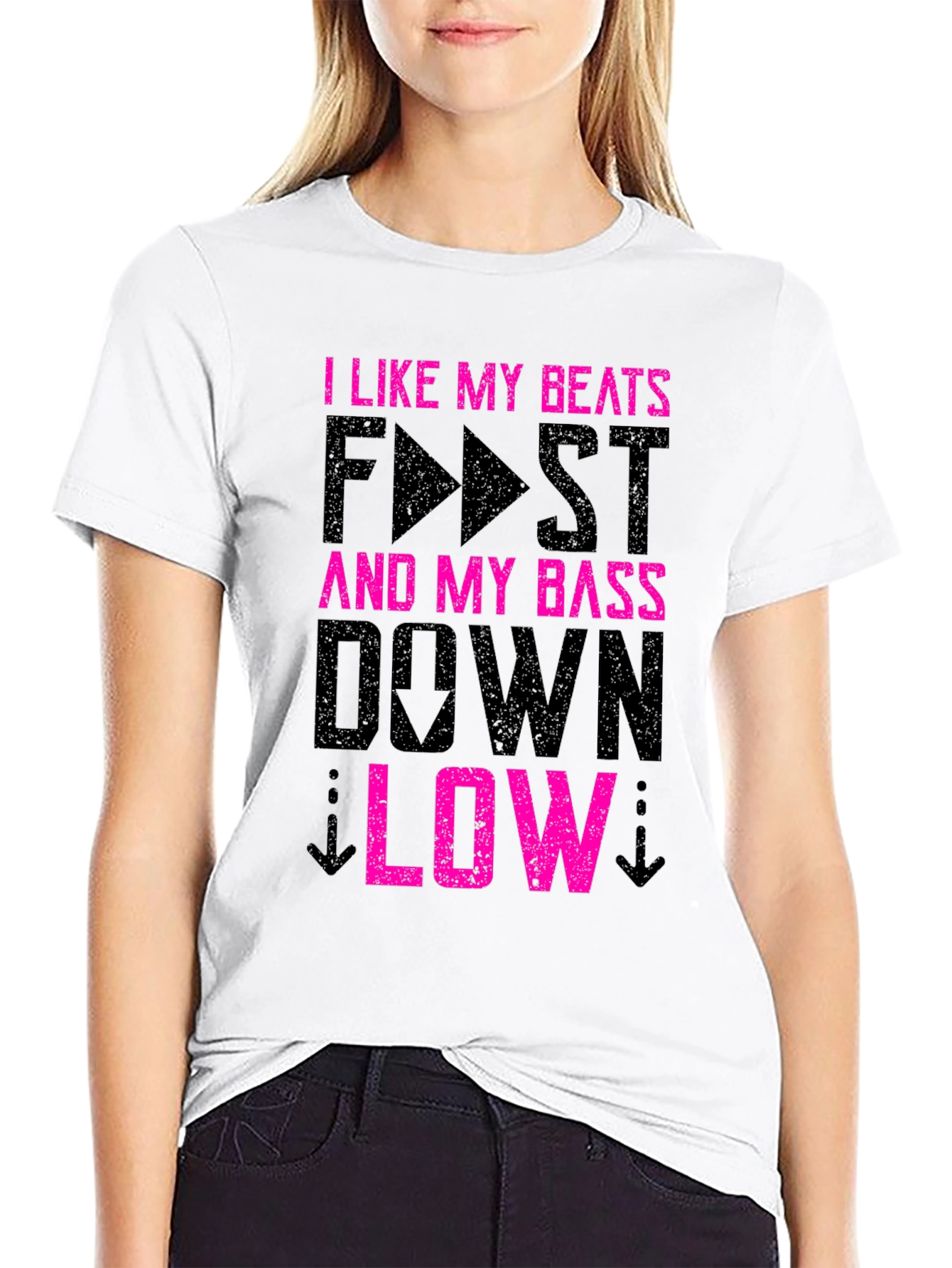 I Like My Beats Fast and Bass Low T-Shirt