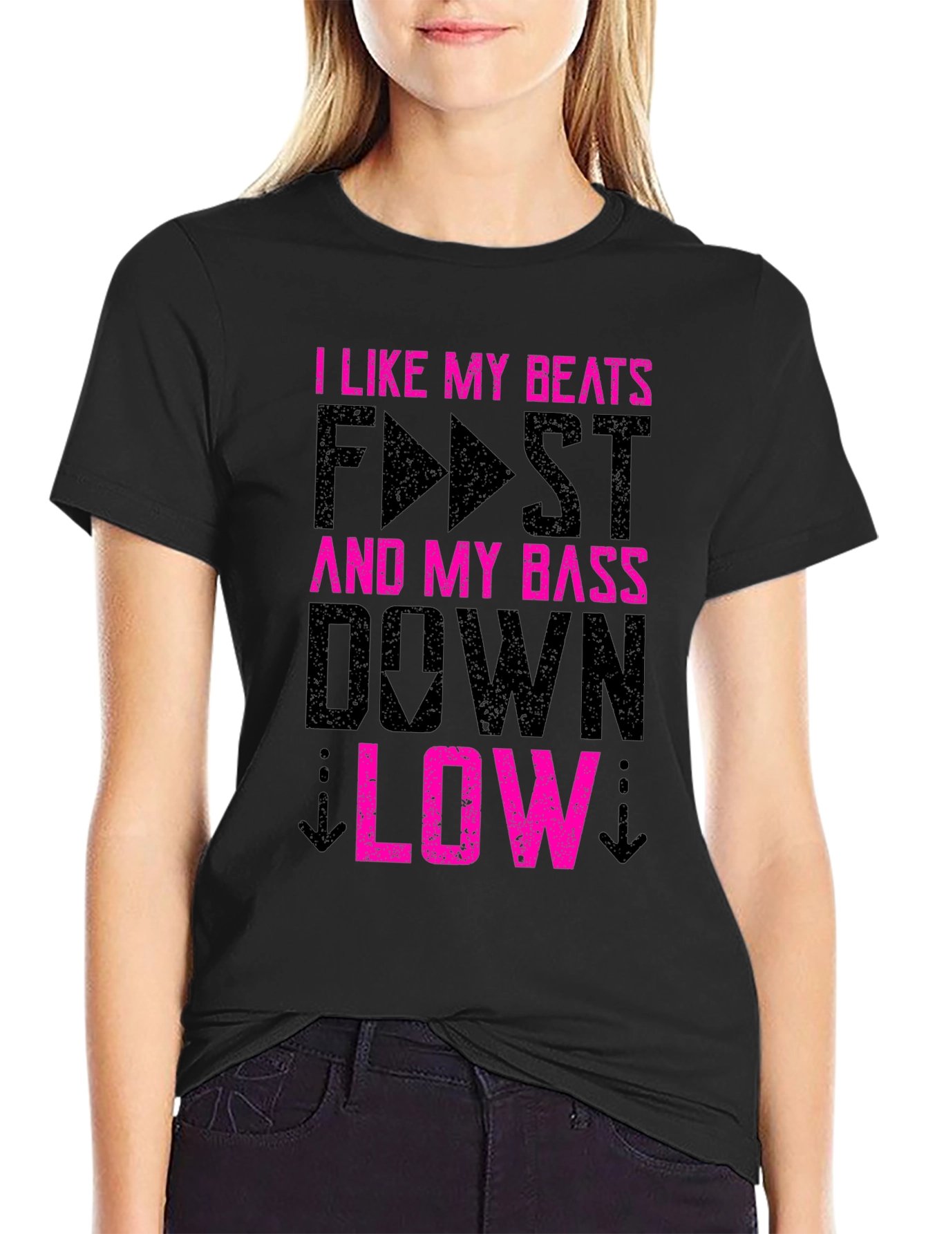 I Like My Beats Fast and Bass Low T-Shirt