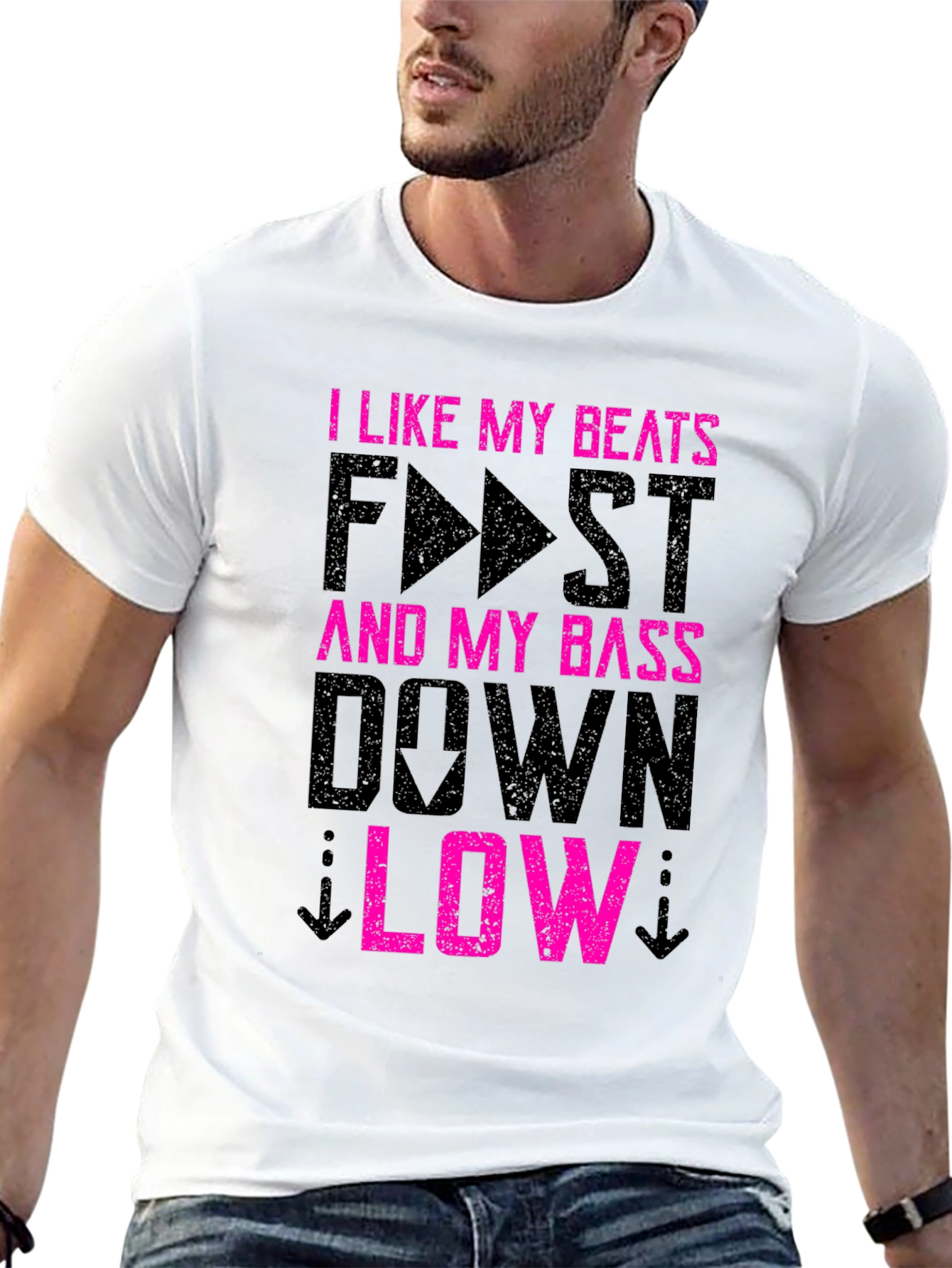I Like My Beats Fast and Bass Low T-Shirt