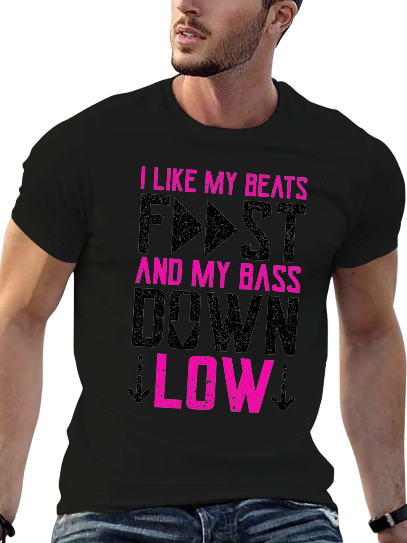 I Like My Beats Fast and Bass Low T-Shirt
