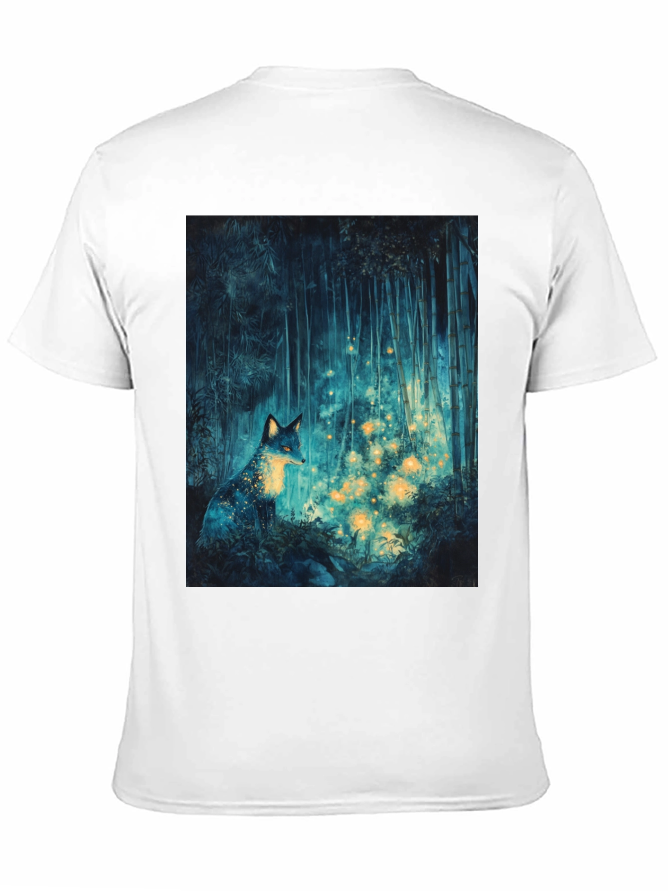 Mystic Fox Forest Graphic Tee