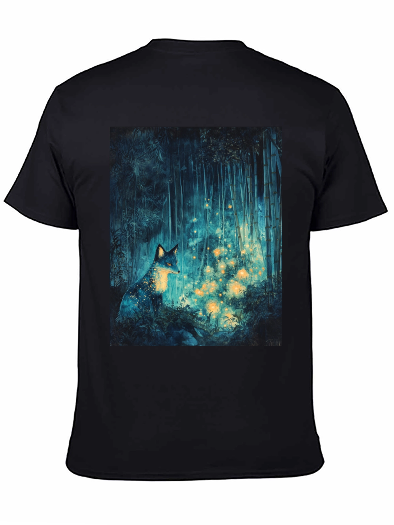 Mystic Fox Forest Graphic Tee