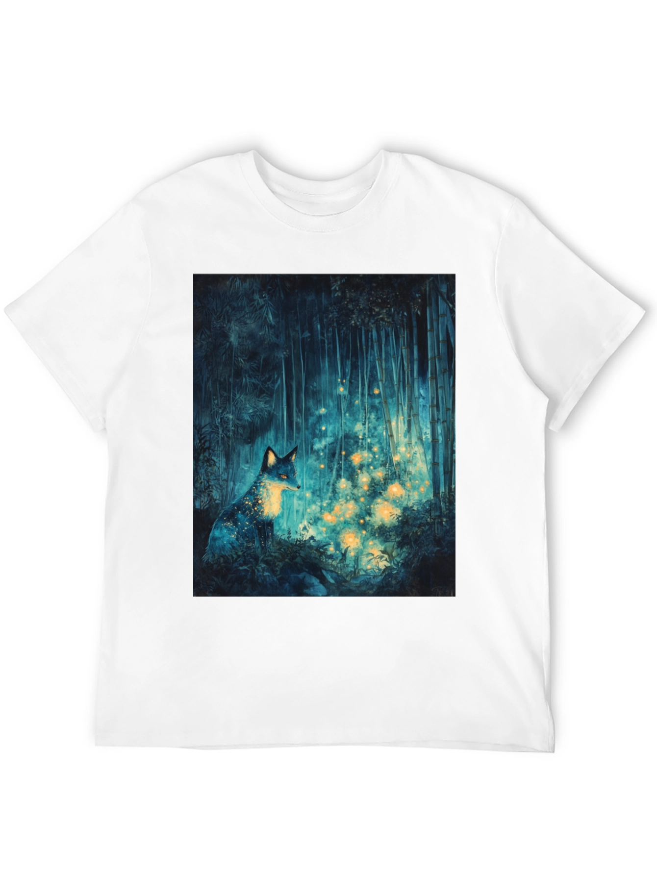 Mystic Fox Forest Graphic Tee