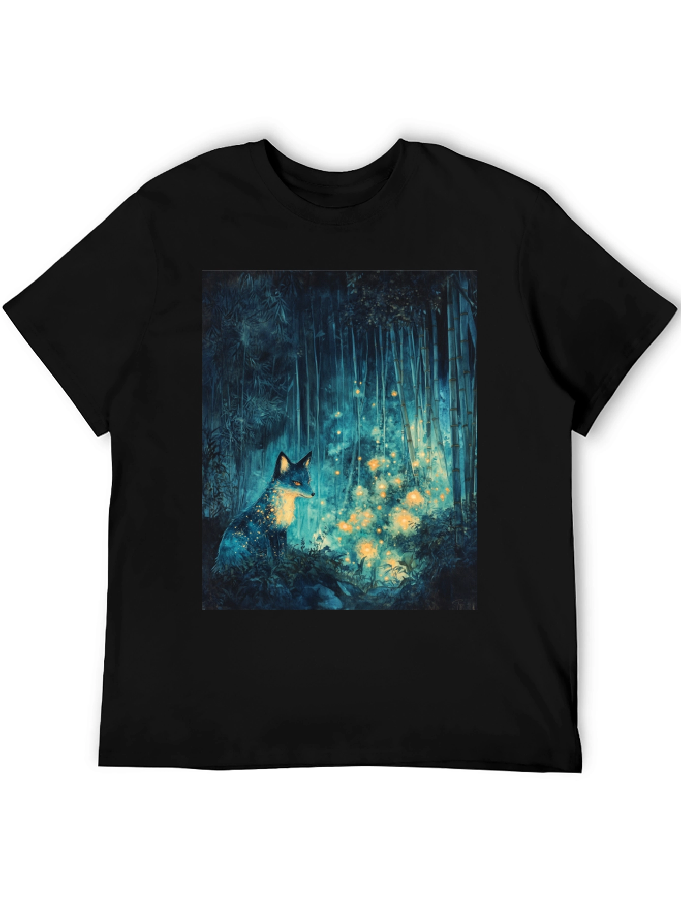 Mystic Fox Forest Graphic Tee