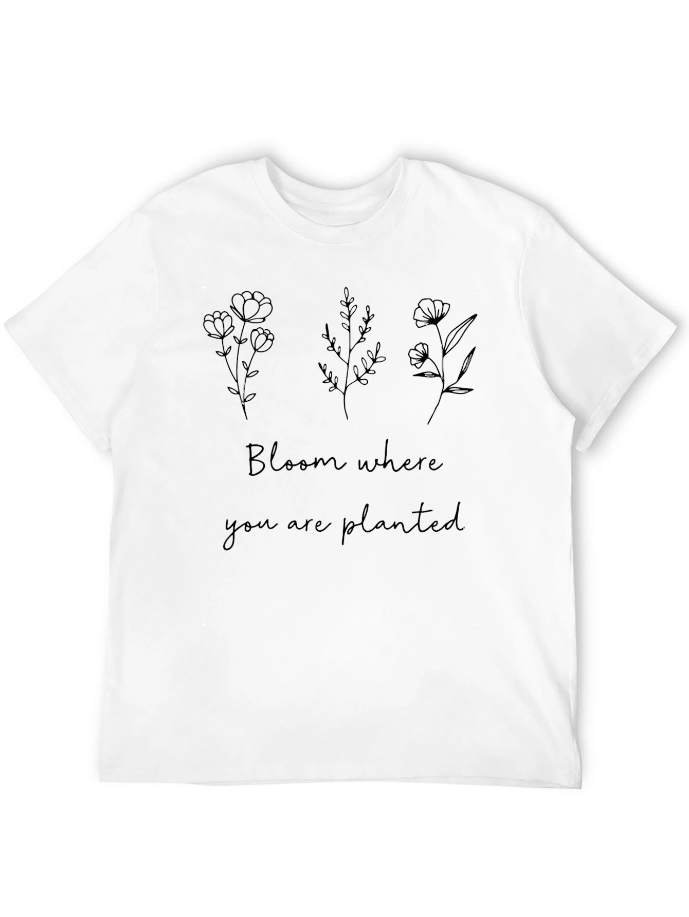 Bloom Where You Are Planted Graphic Tee