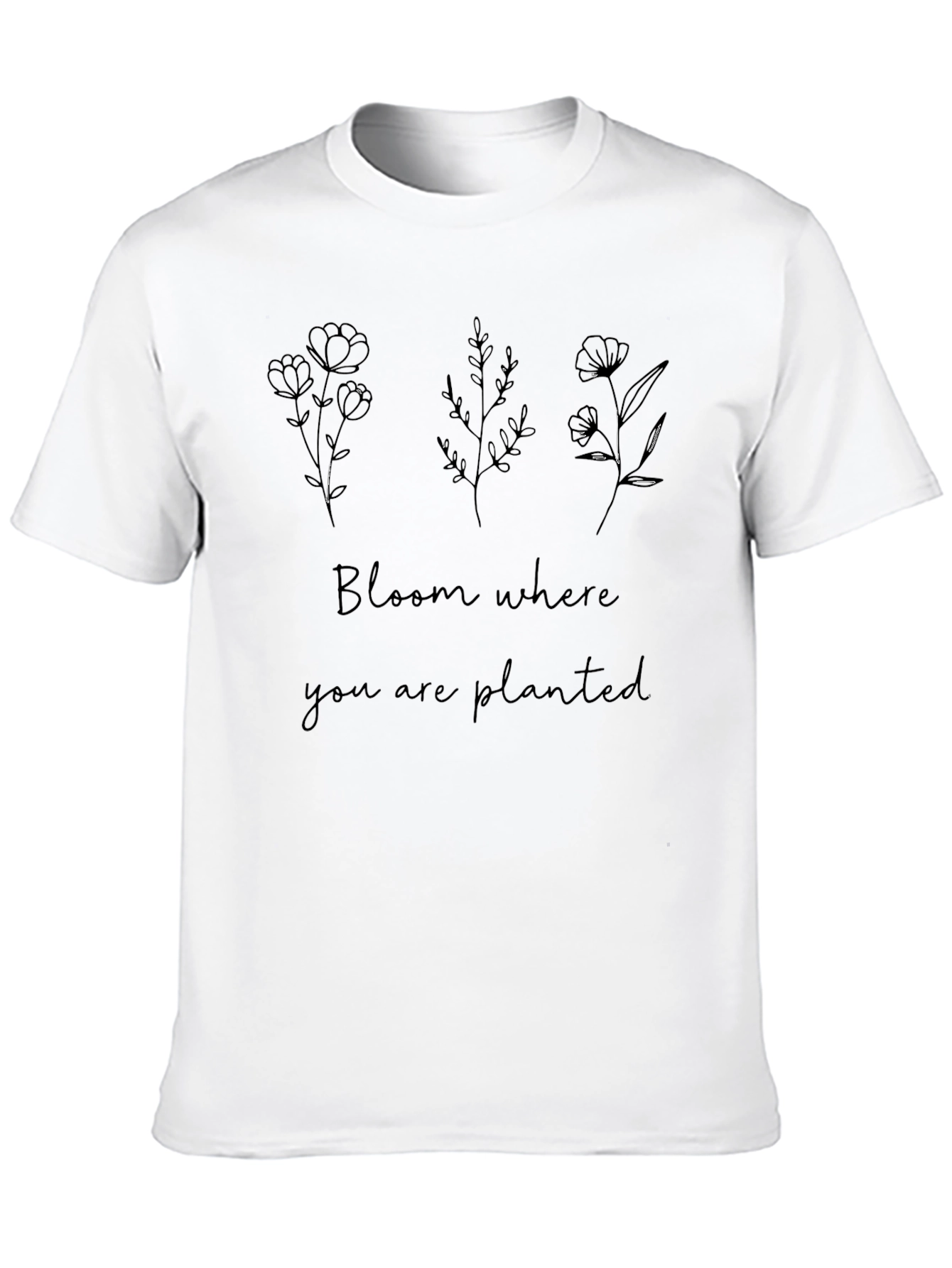 Bloom Where You Are Planted Graphic Tee